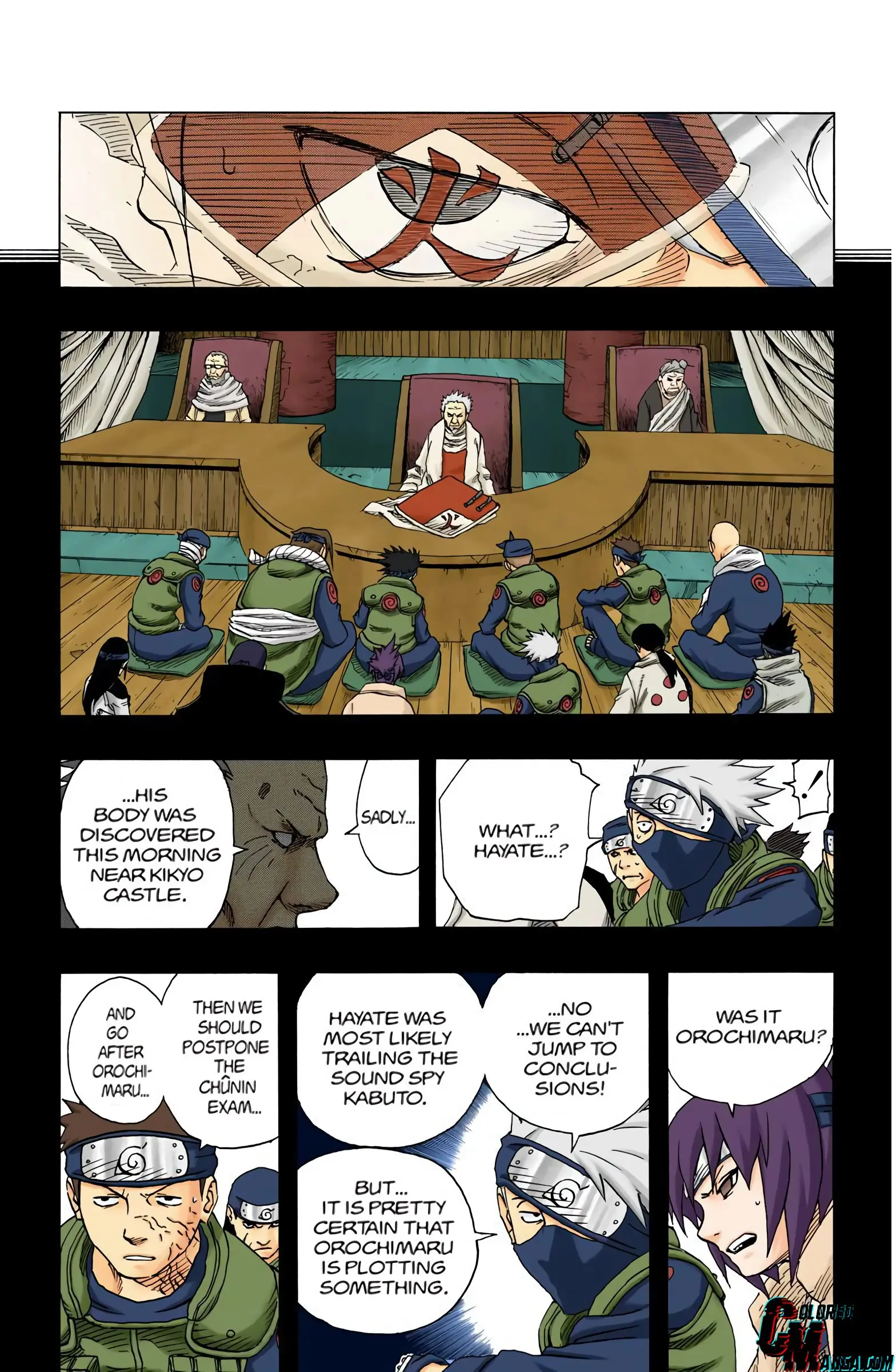 Naruto Colored Manga Online, chapter 93, page 4