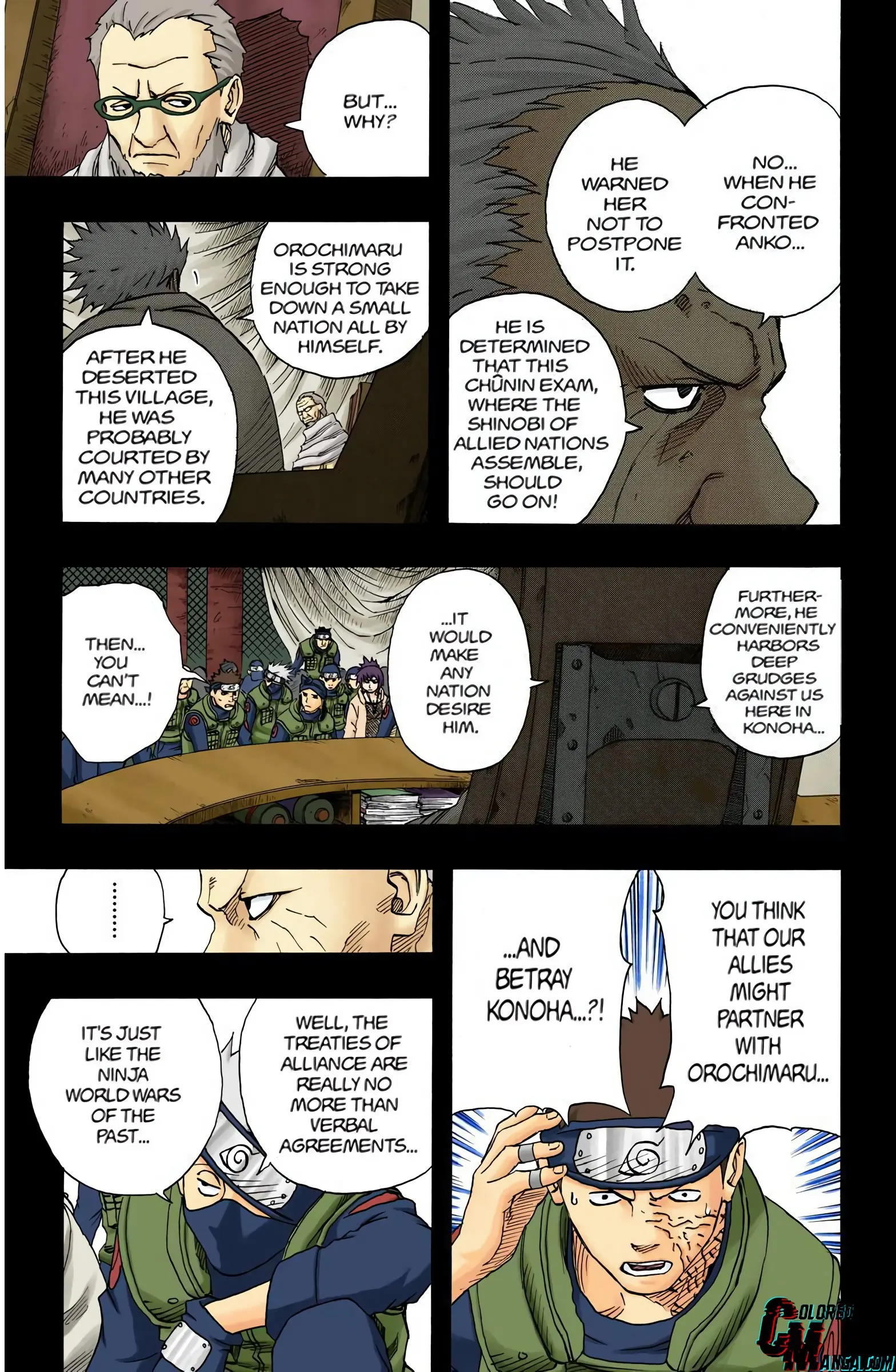 Naruto Colored Manga Online, chapter 93, page 5