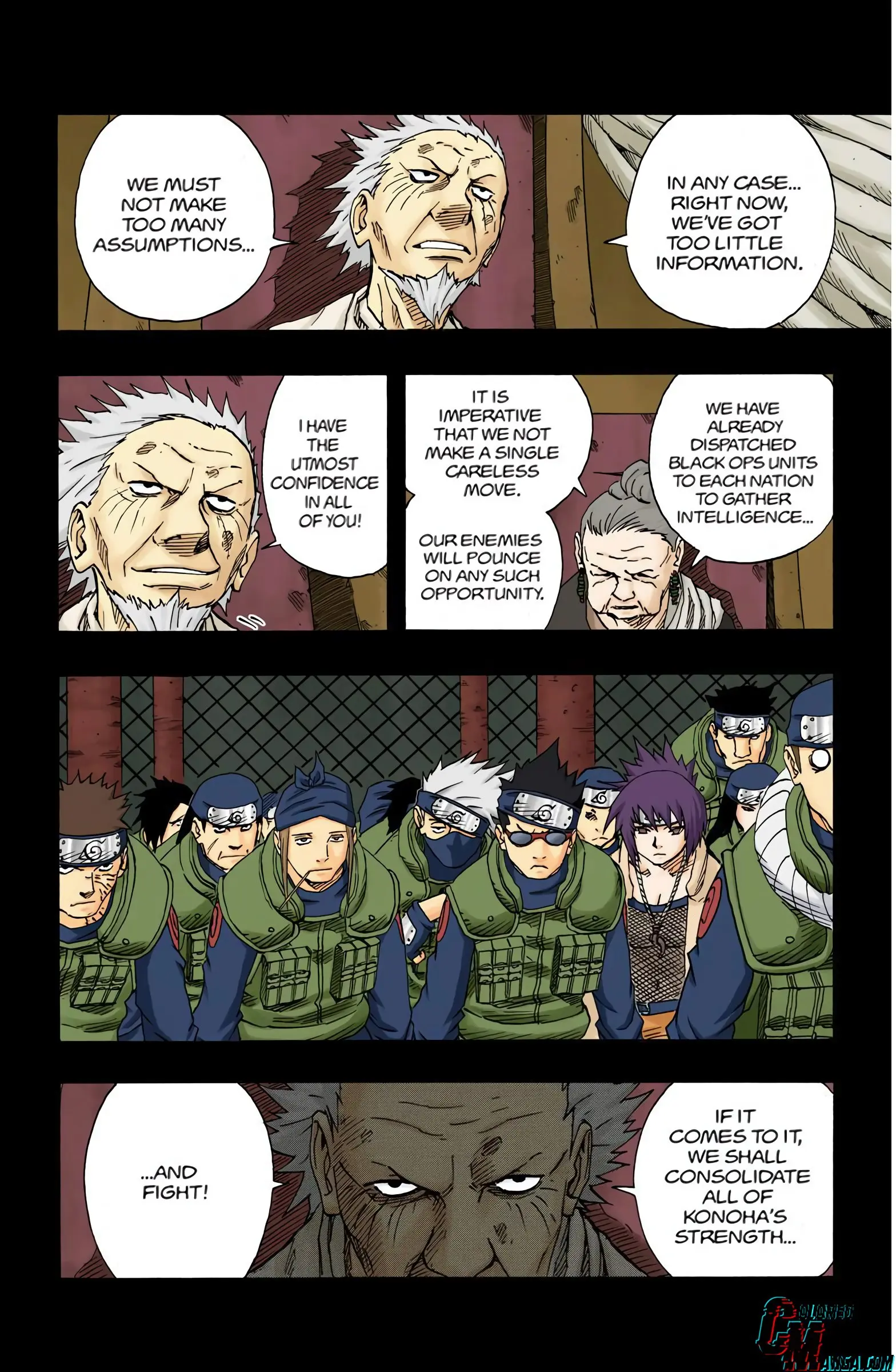 Naruto Colored Manga Online, chapter 93, page 6