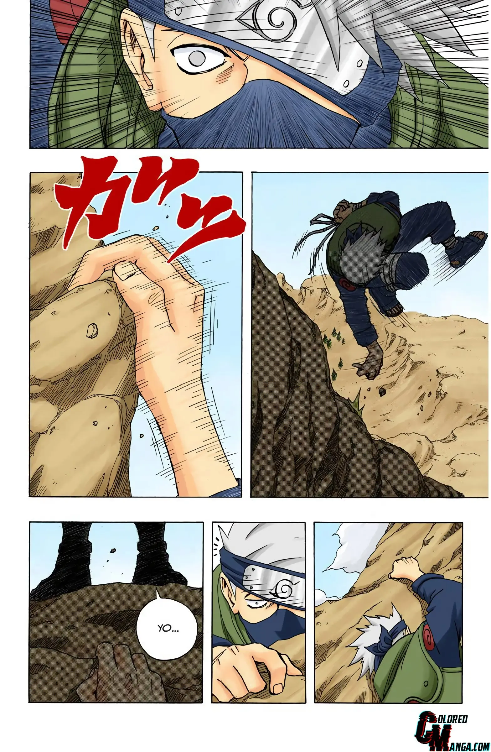 Naruto Colored Manga Online, chapter 93, page 8