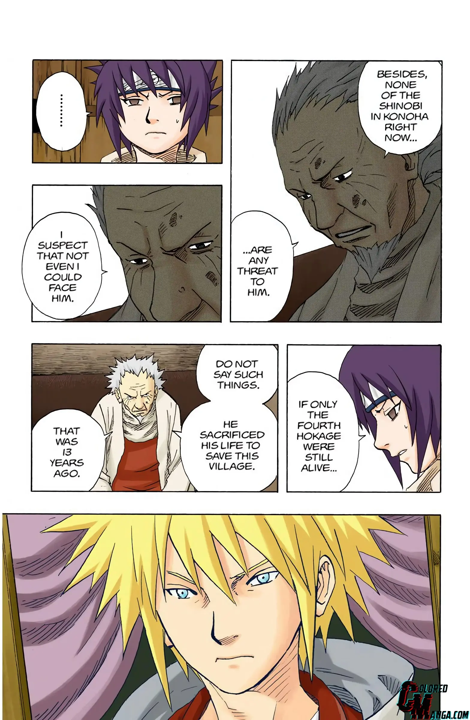 Naruto Colored Manga Online, chapter 94, page 7