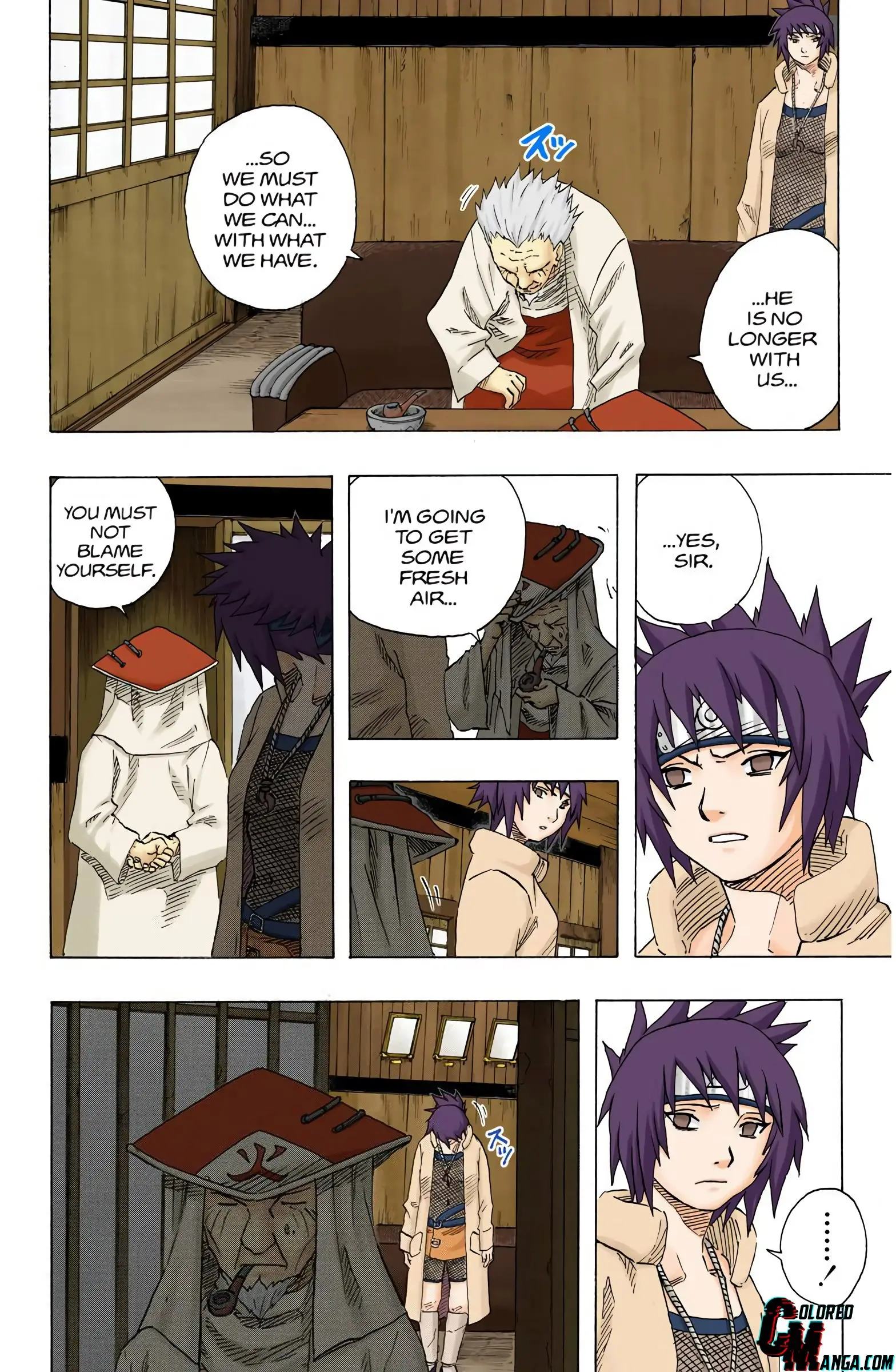 Naruto Colored Manga Online, chapter 94, page 8