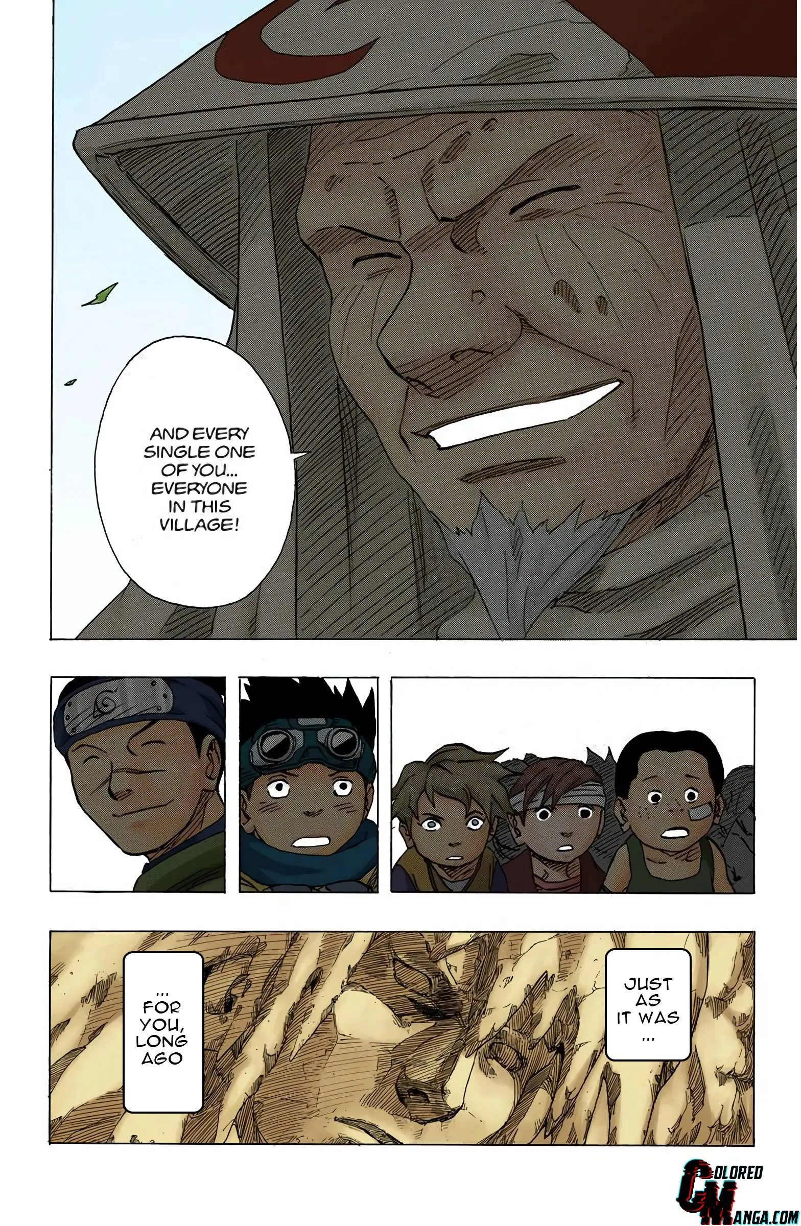 Naruto Colored Manga Online, chapter 94, page 16