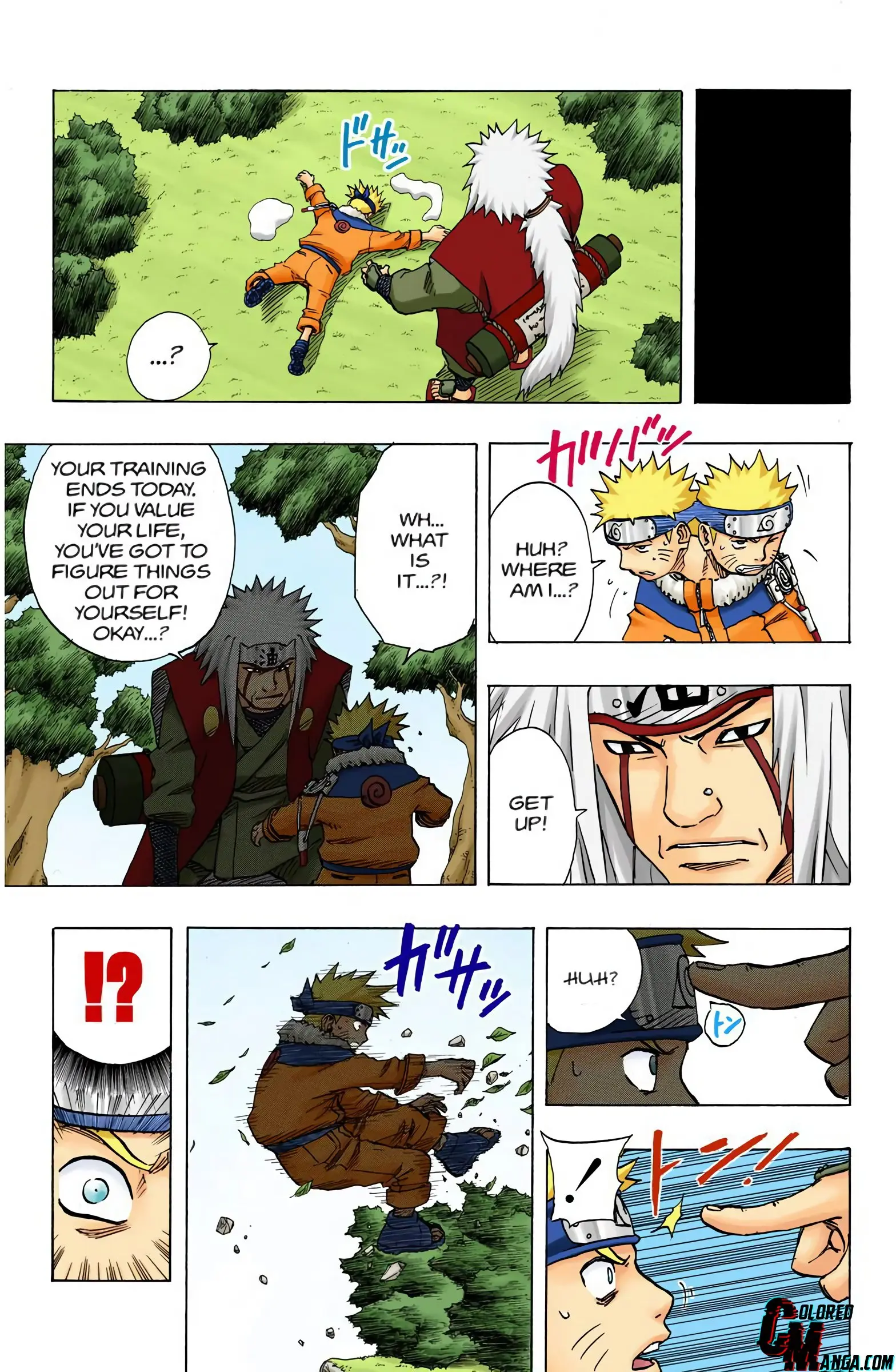 Naruto Colored Manga Online, chapter 94, page 17