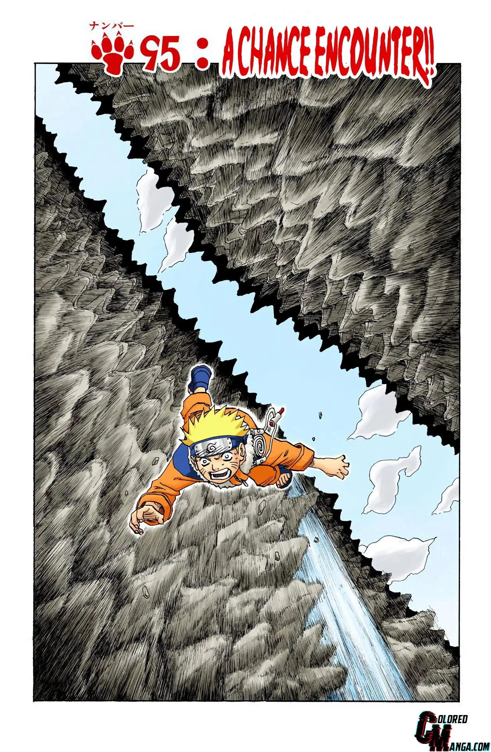 Naruto Colored Manga Online, chapter 95, page 1
