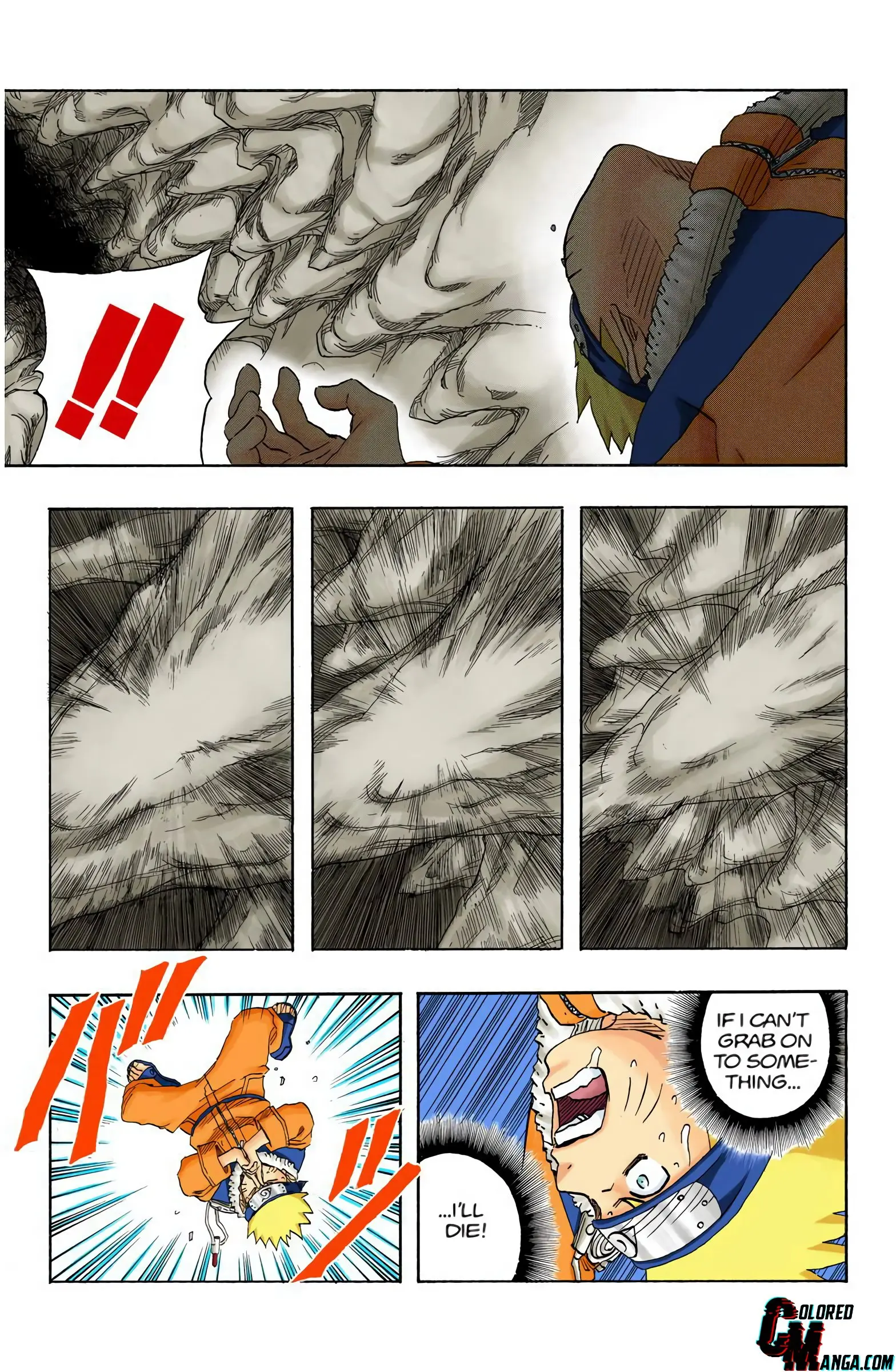 Naruto Colored Manga Online, chapter 95, page 3