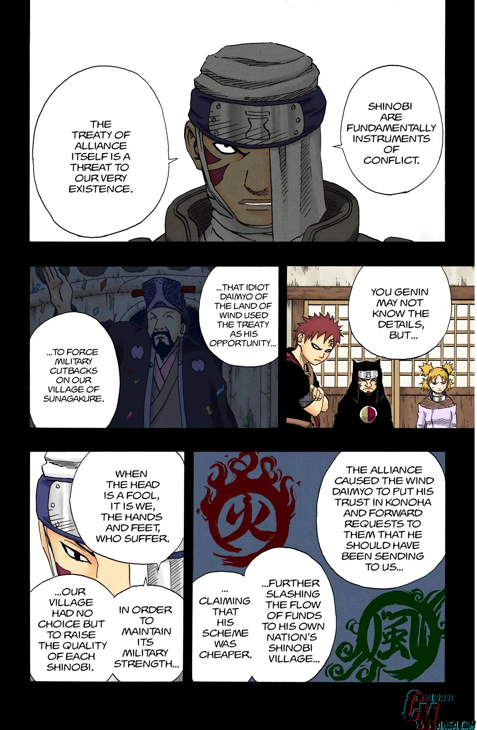 Naruto Colored Manga Online, chapter 95, page 10