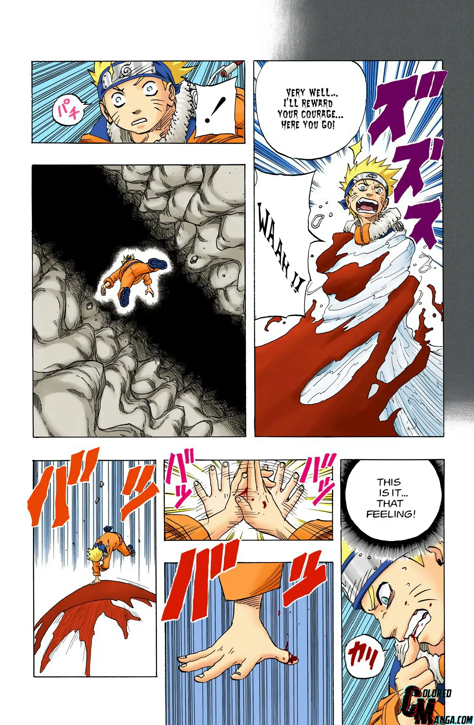 Naruto Colored Manga Online, chapter 95, page 17