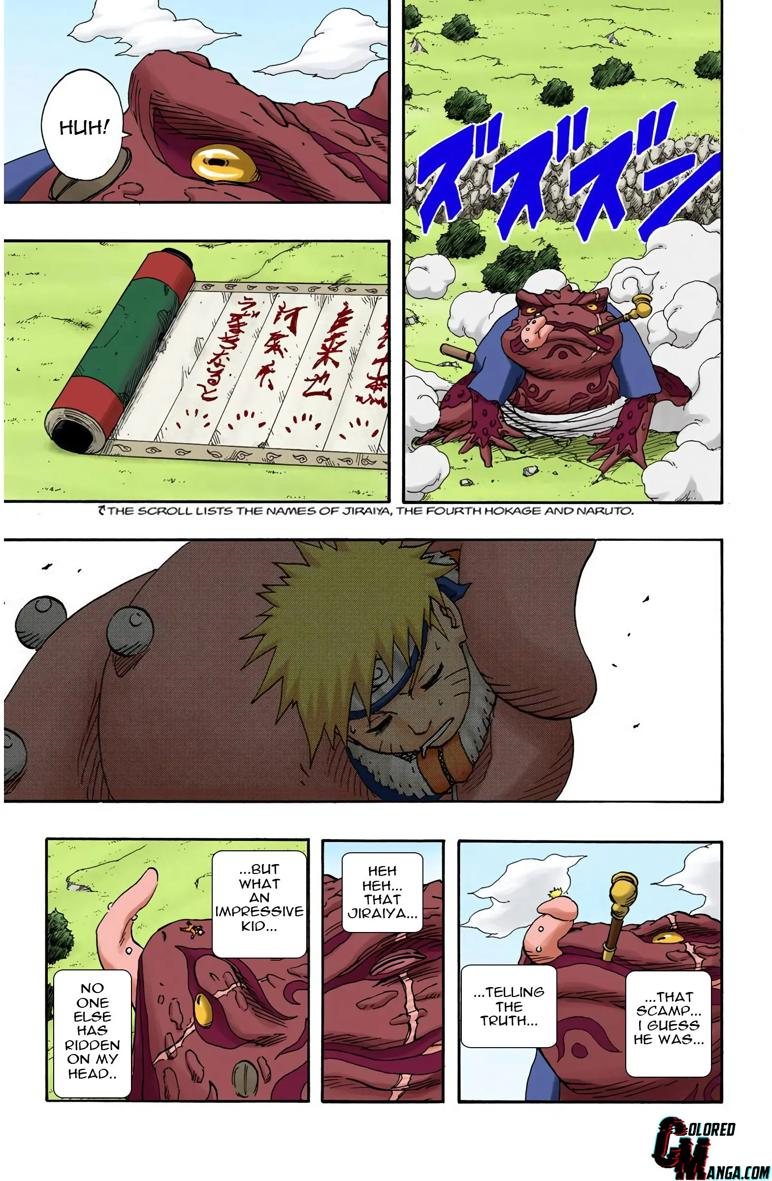 Naruto Colored Manga Online, chapter 96, page 9