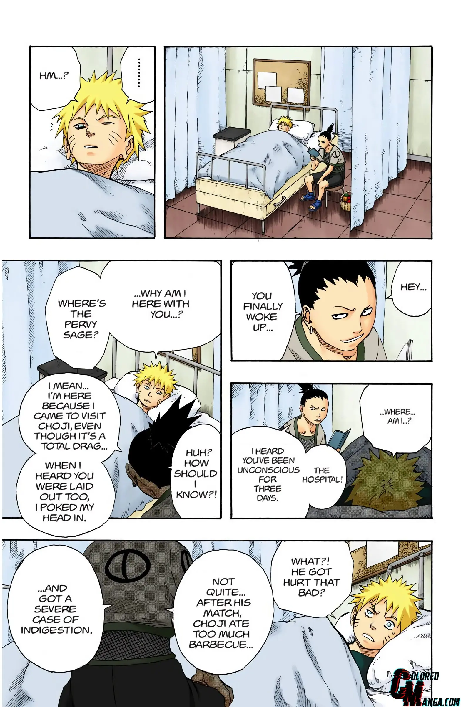 Naruto Colored Manga Online, chapter 96, page 11