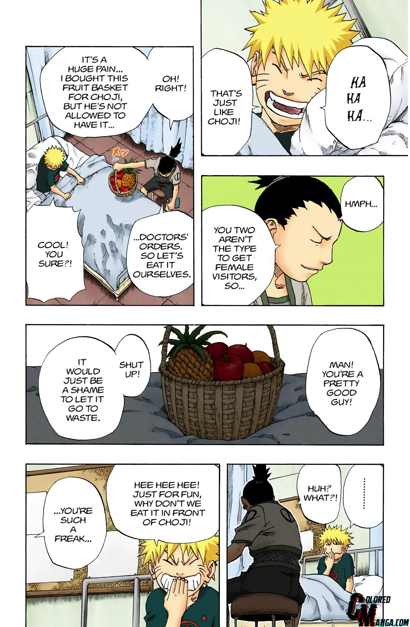 Naruto Colored Manga Online, chapter 96, page 12