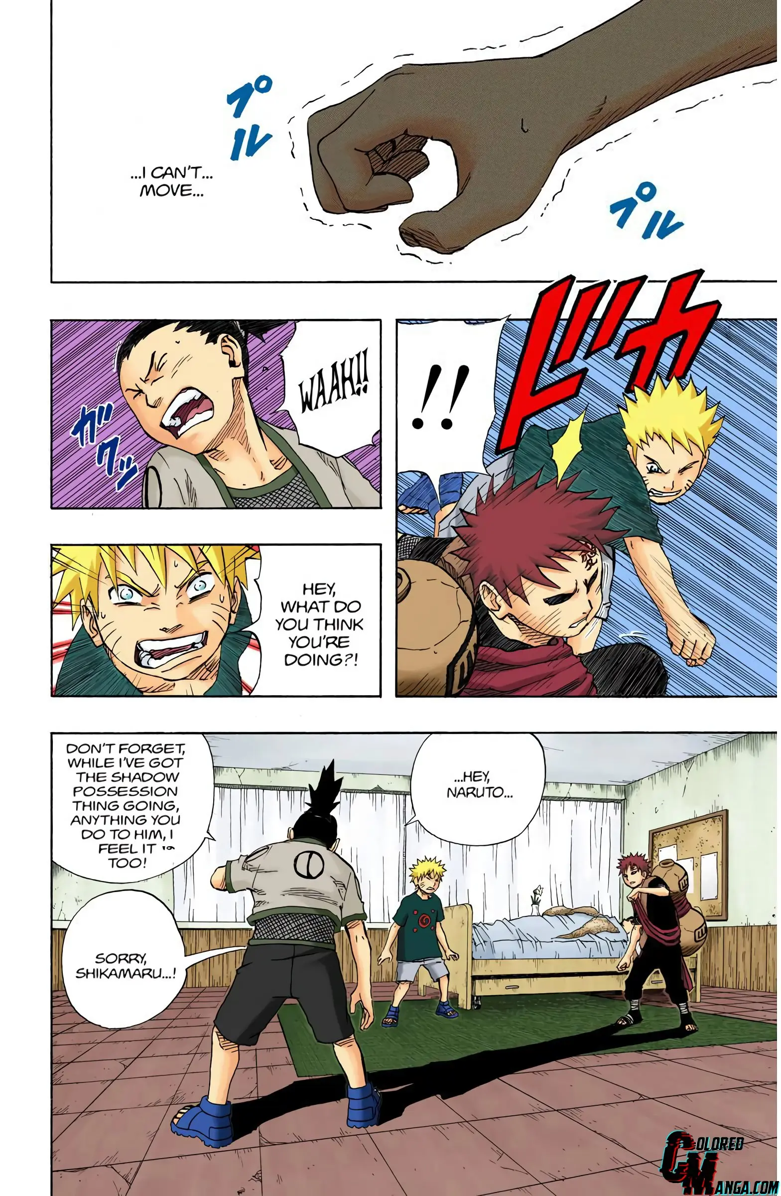 Naruto Colored Manga Online, chapter 96, page 18