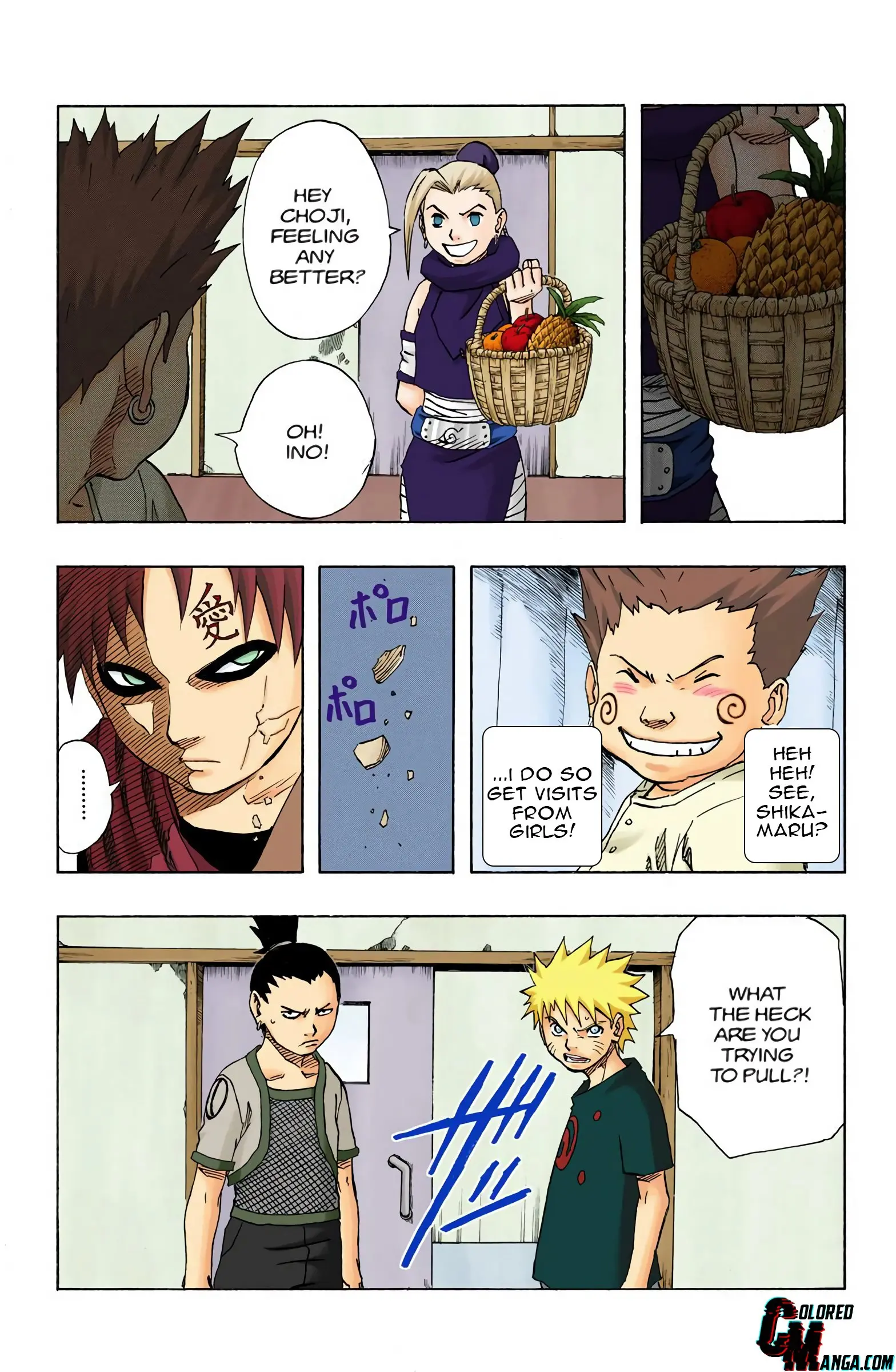 Naruto Colored Manga Online, chapter 96, page 19