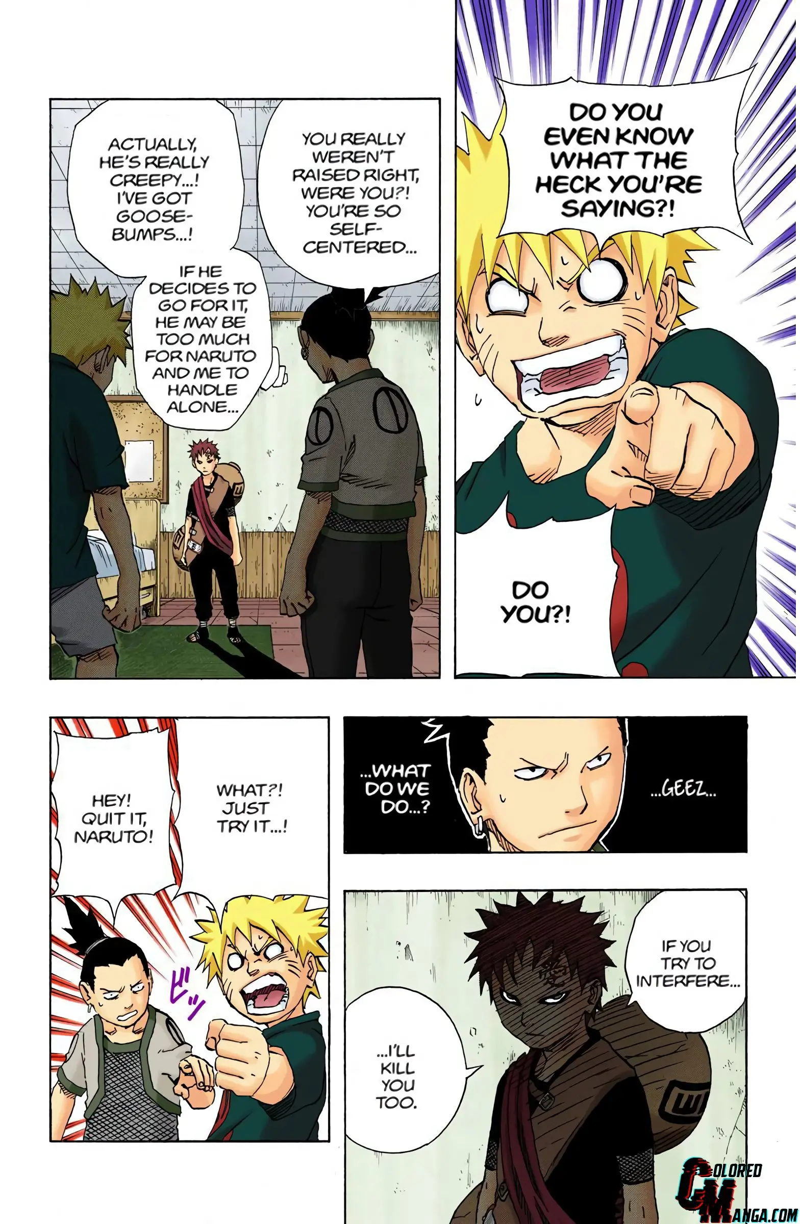Naruto Colored Manga Online, chapter 97, page 4
