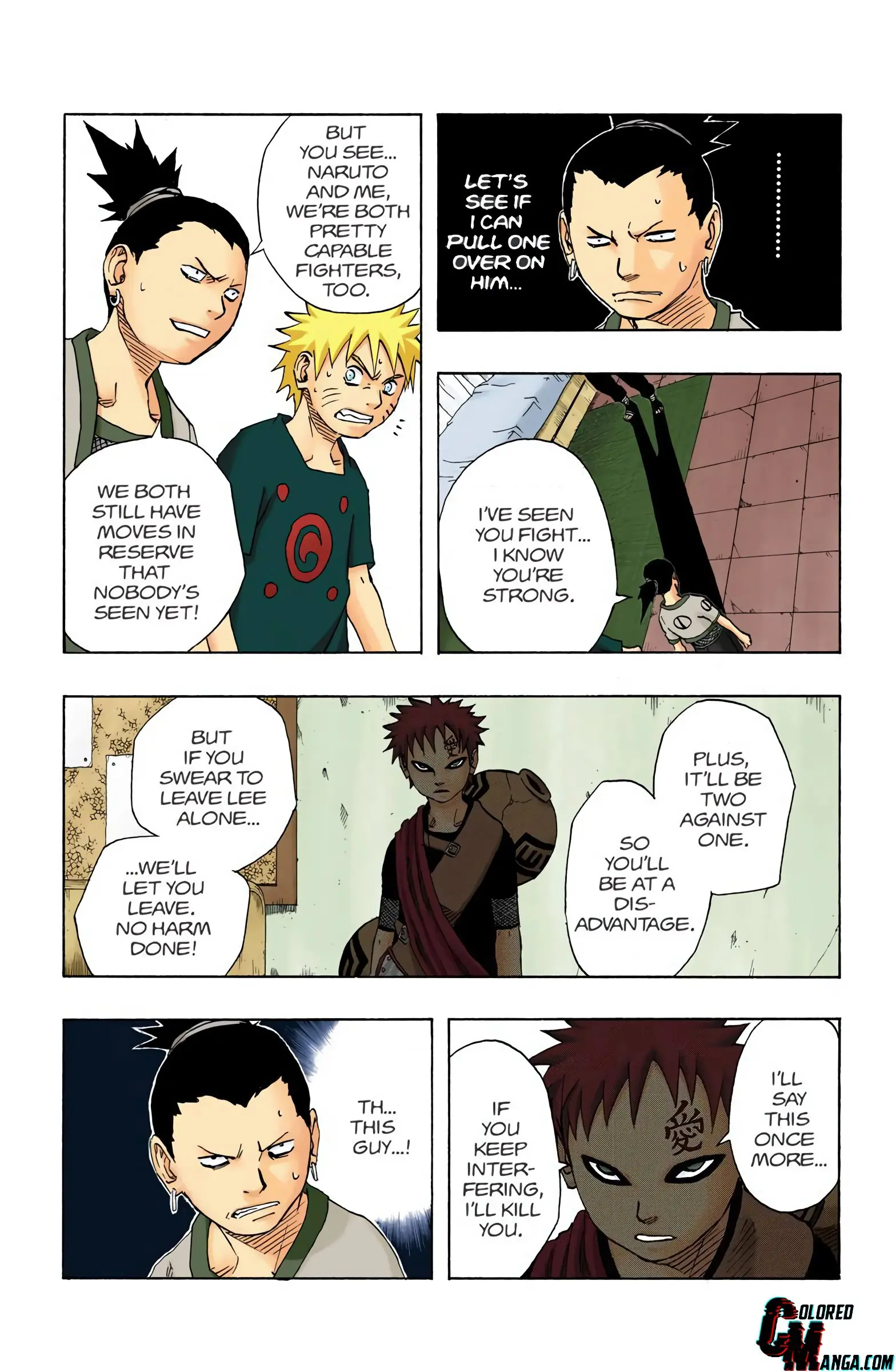 Naruto Colored Manga Online, chapter 97, page 5