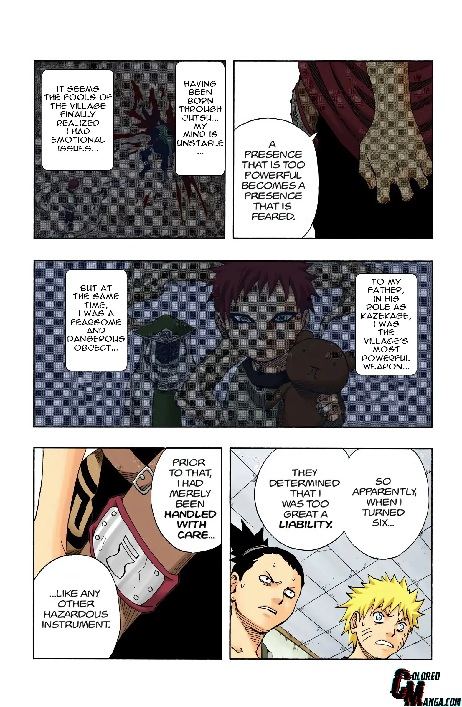Naruto Colored Manga Online, chapter 97, page 13