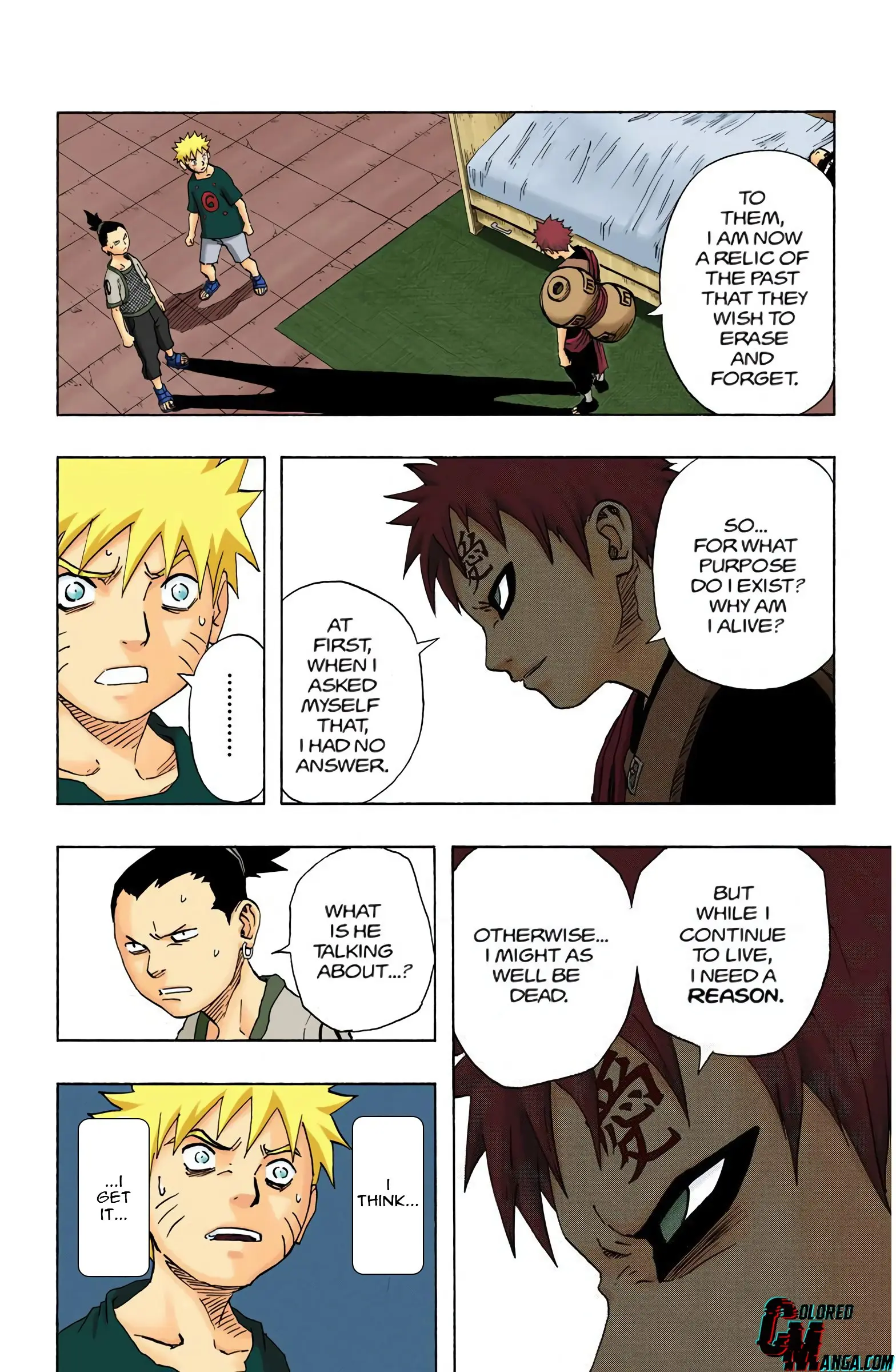 Naruto Colored Manga Online, chapter 97, page 14
