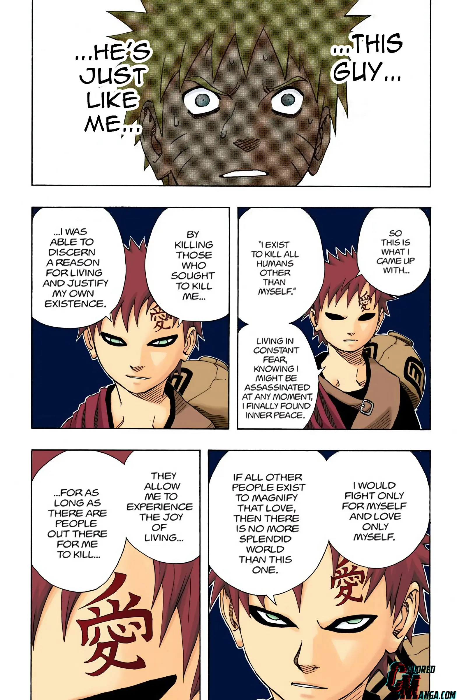 Naruto Colored Manga Online, chapter 97, page 15