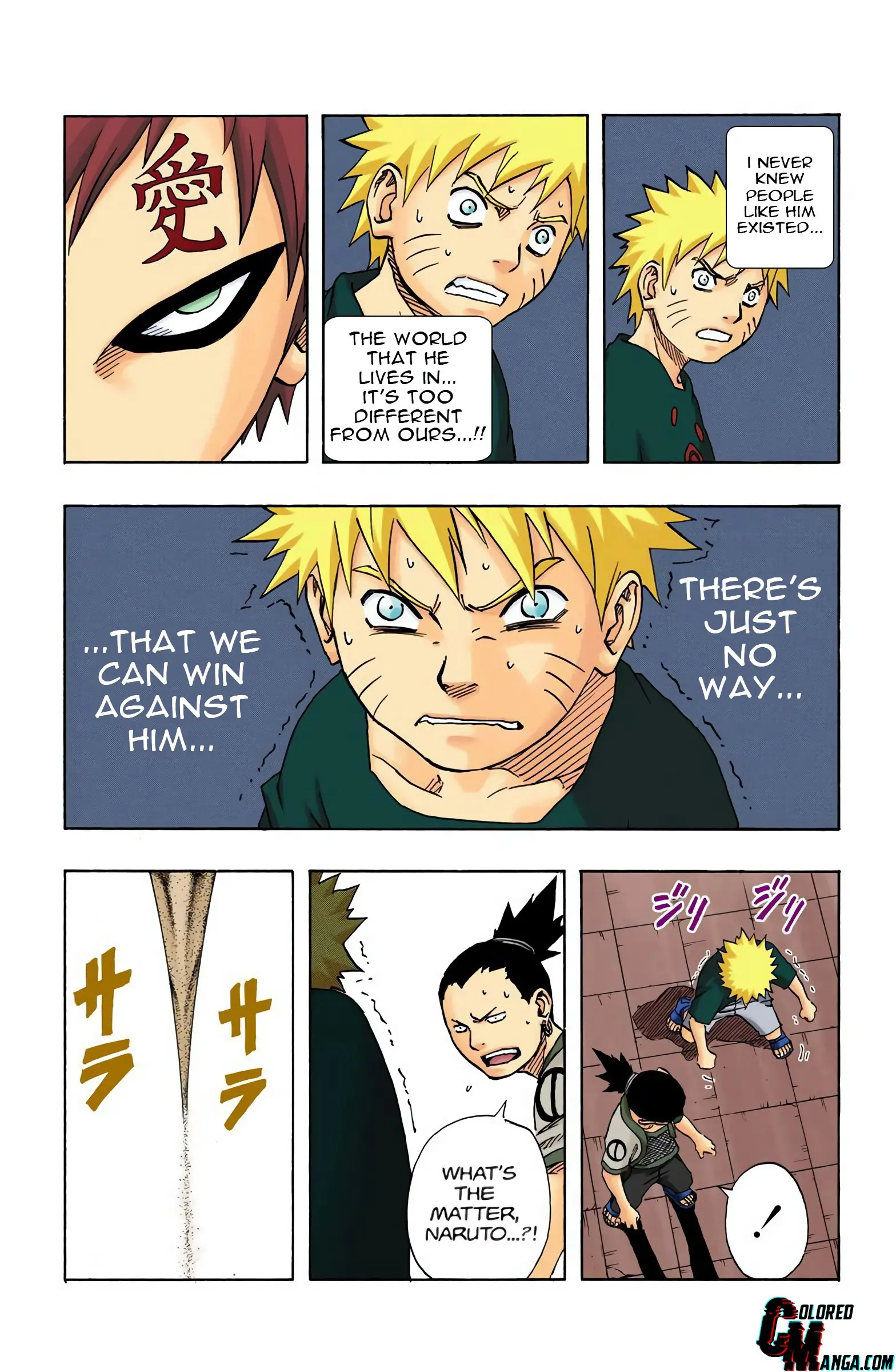 Naruto Colored Manga Online, chapter 97, page 17