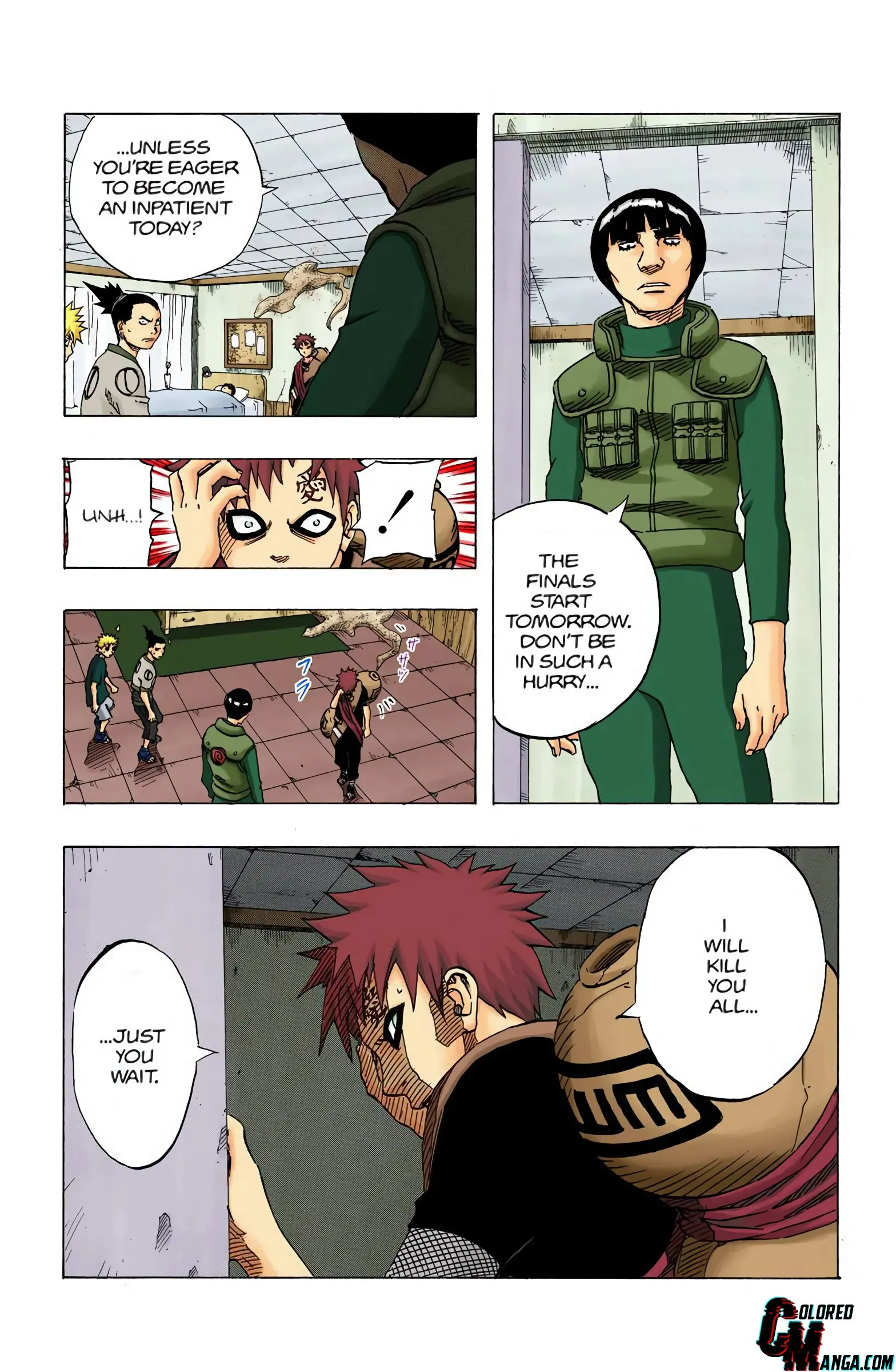 Naruto Colored Manga Online, chapter 97, page 19
