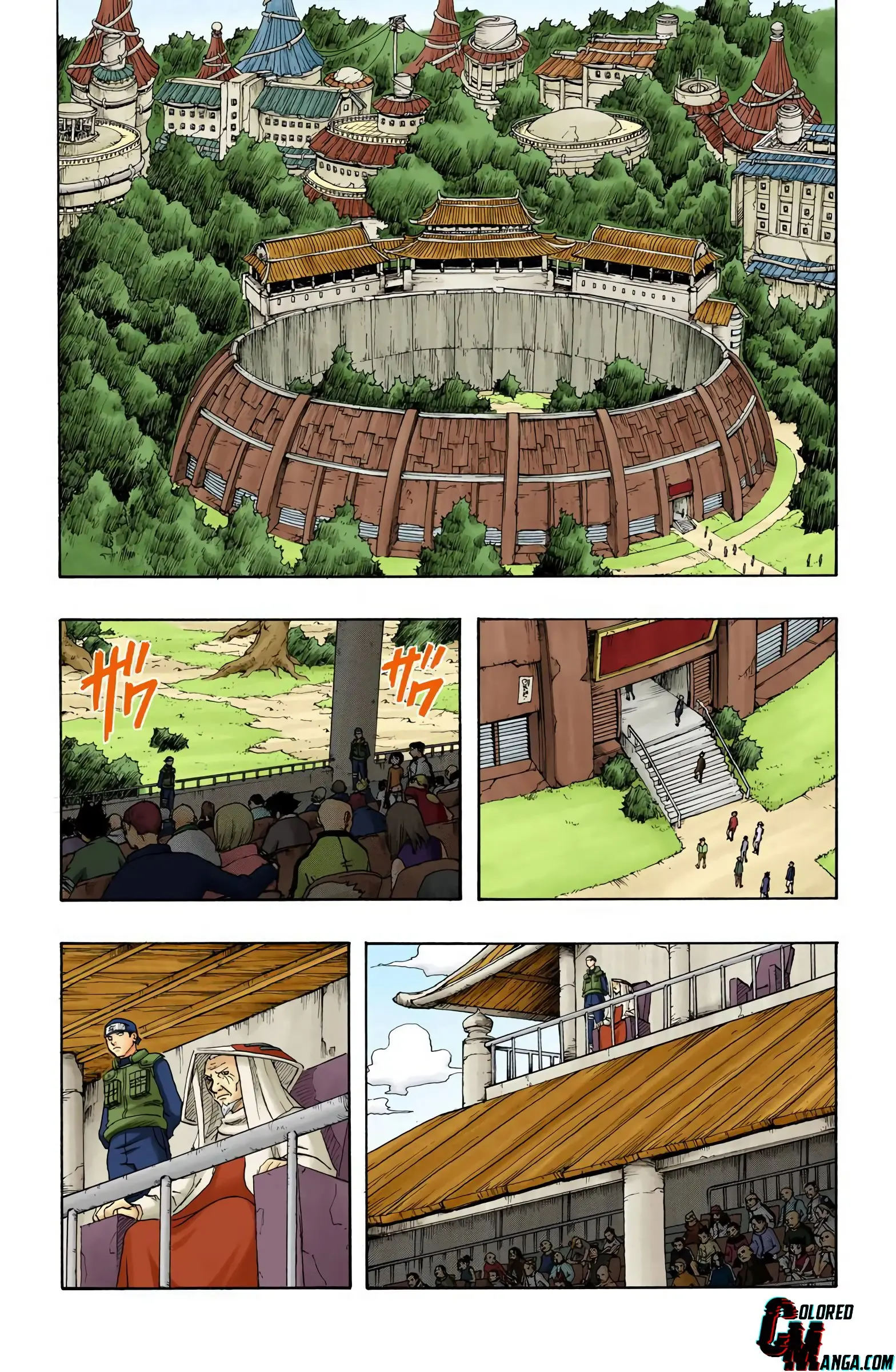 Naruto Colored Manga Online, chapter 98, page 3