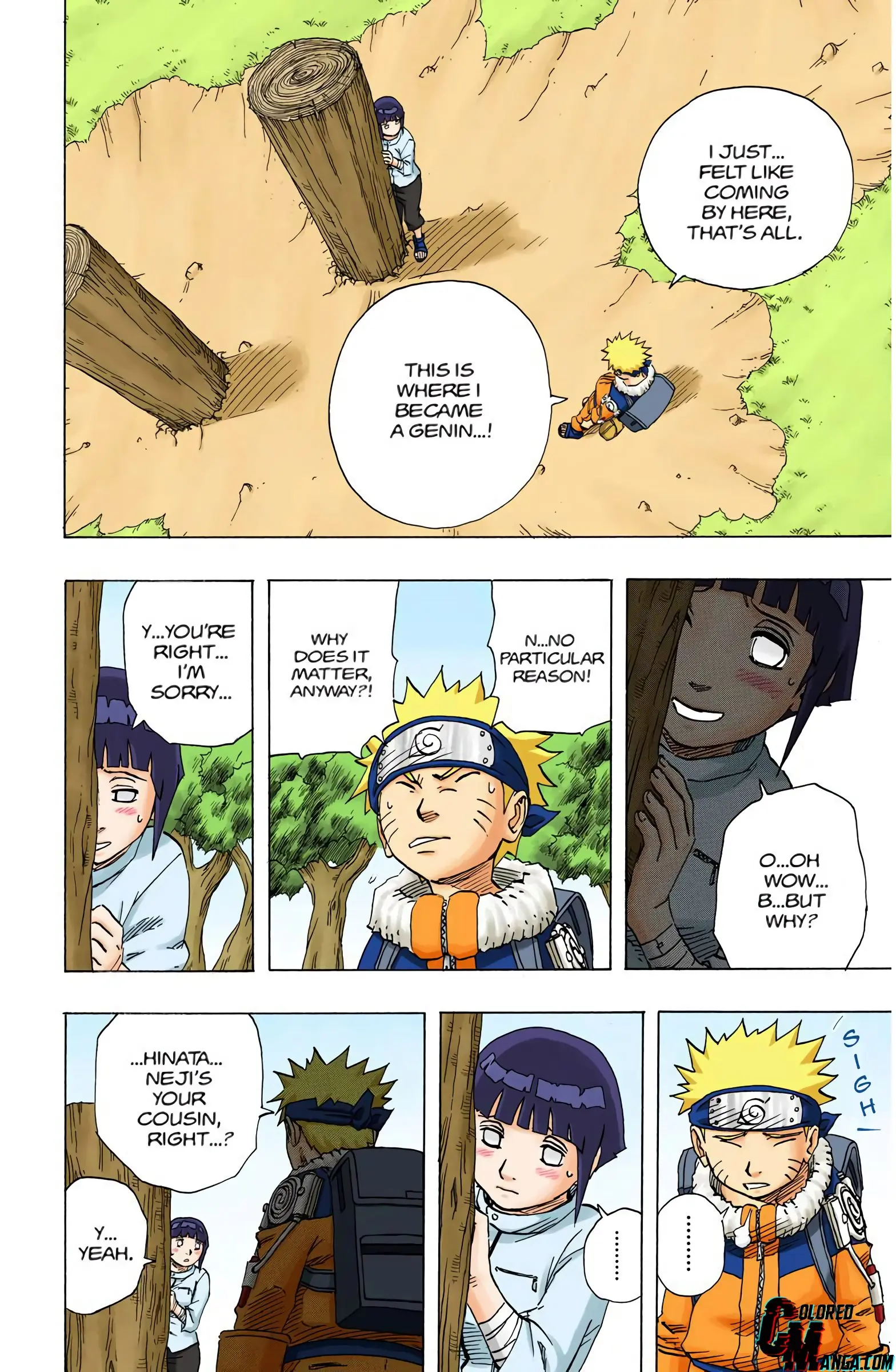 Naruto Colored Manga Online, chapter 98, page 8