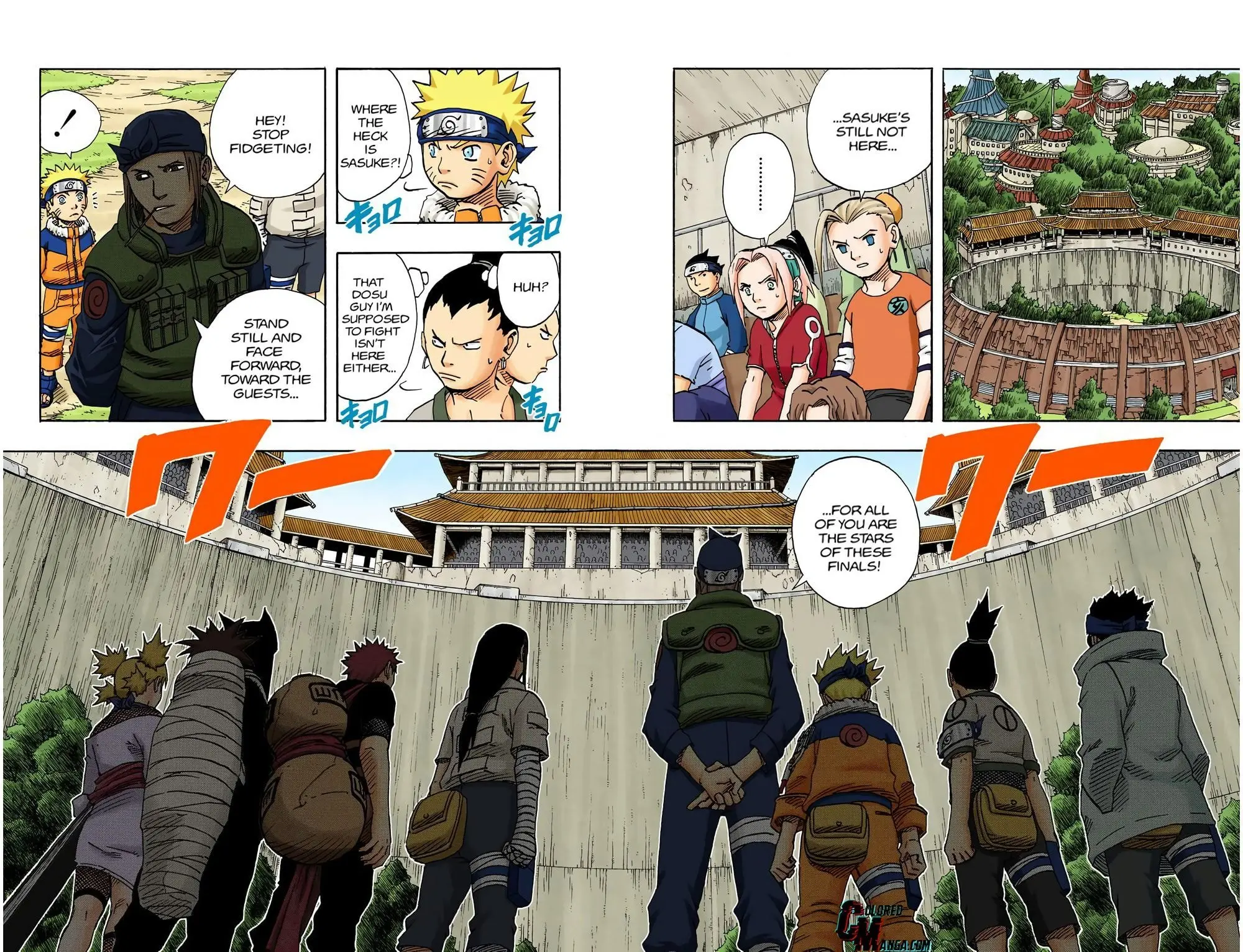 Naruto Colored Manga Online, chapter 98, page 14