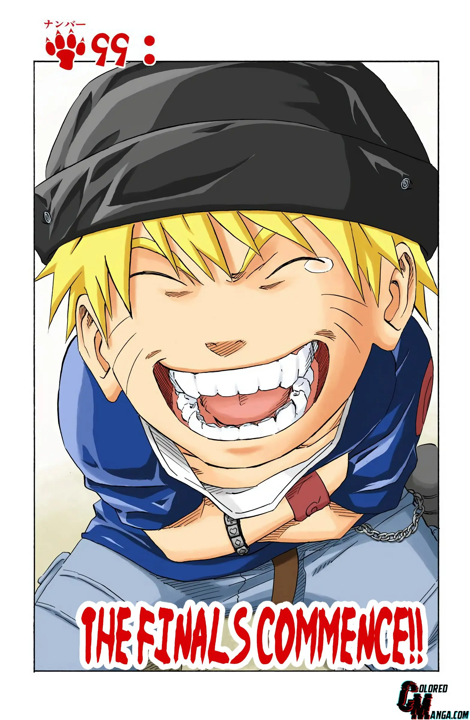 Naruto Colored Manga Online, chapter 99, page 1