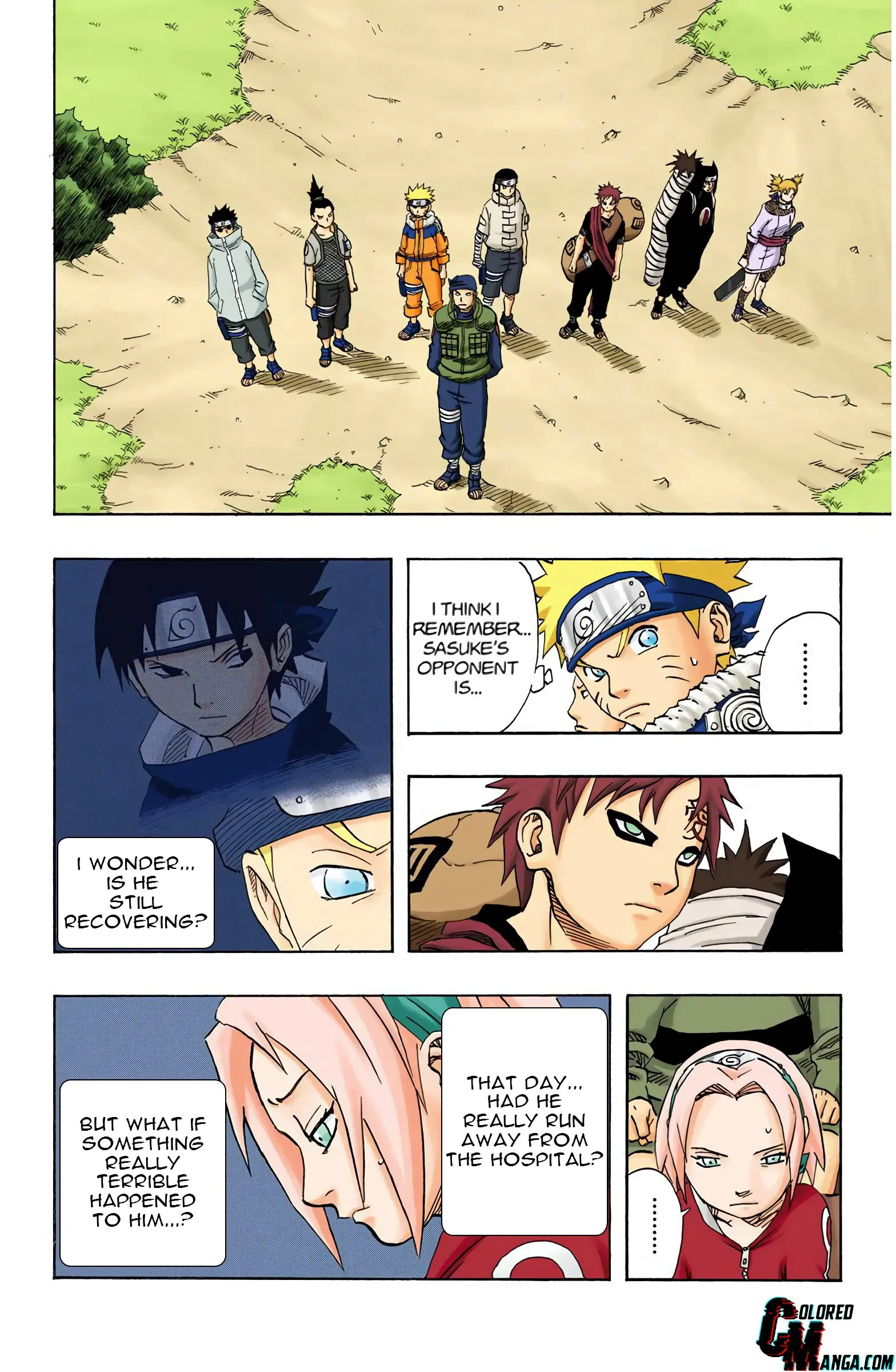 Naruto Colored Manga Online, chapter 99, page 2