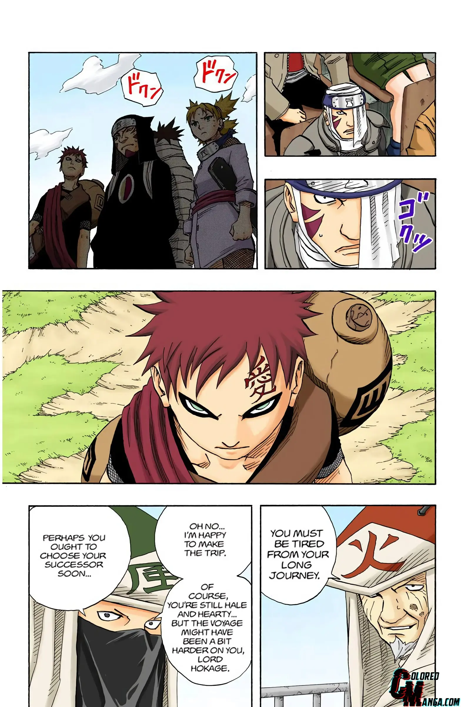 Naruto Colored Manga Online, chapter 99, page 5