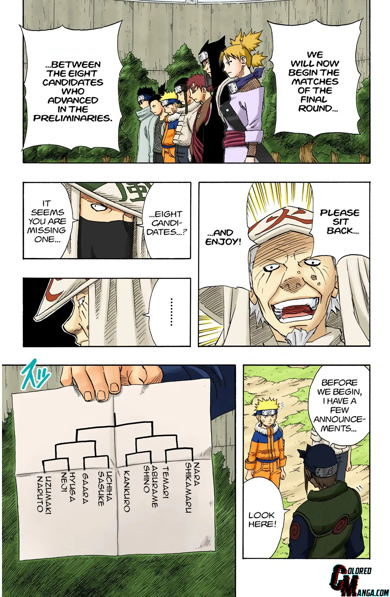 Naruto Colored Manga Online, chapter 99, page 7