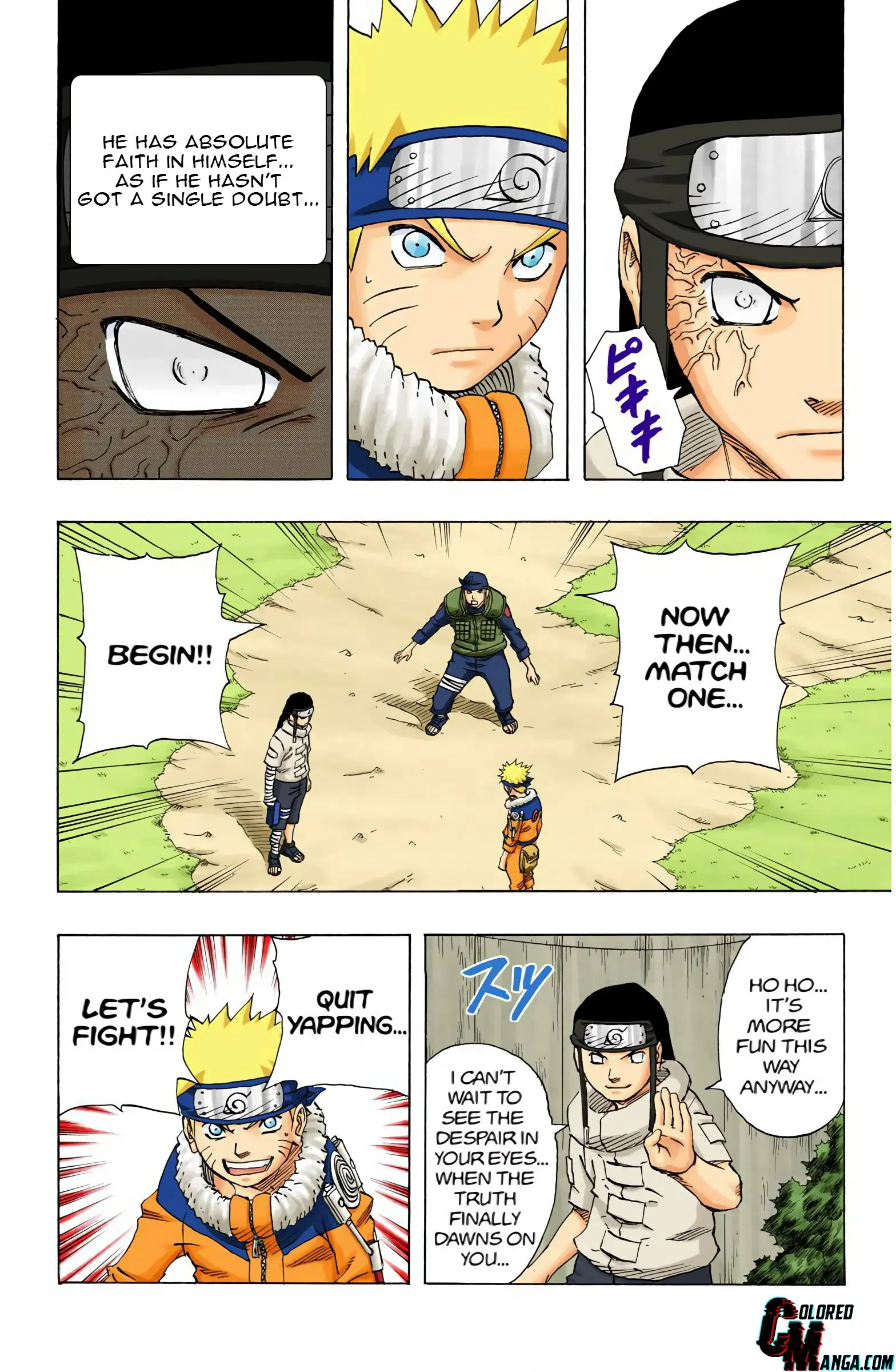 Naruto Colored Manga Online, chapter 99, page 18