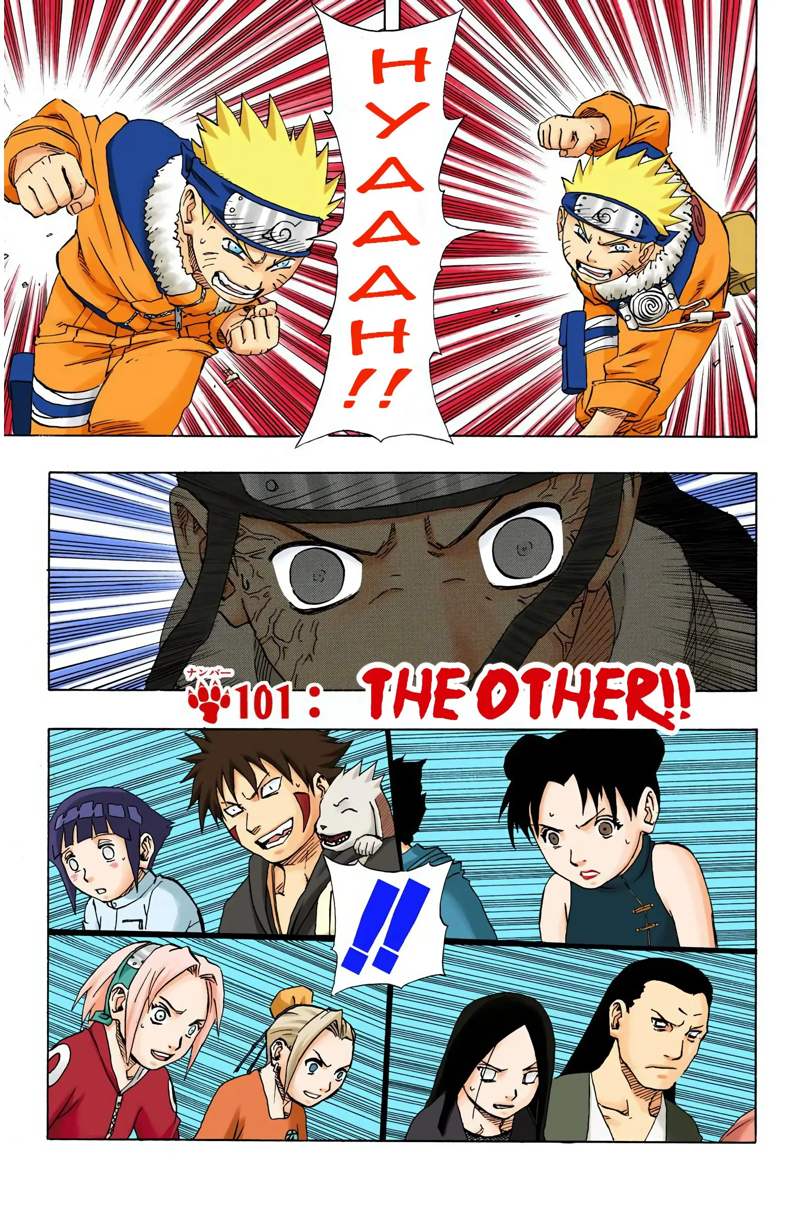 Naruto Colored Manga Online, chapter 101, page 1