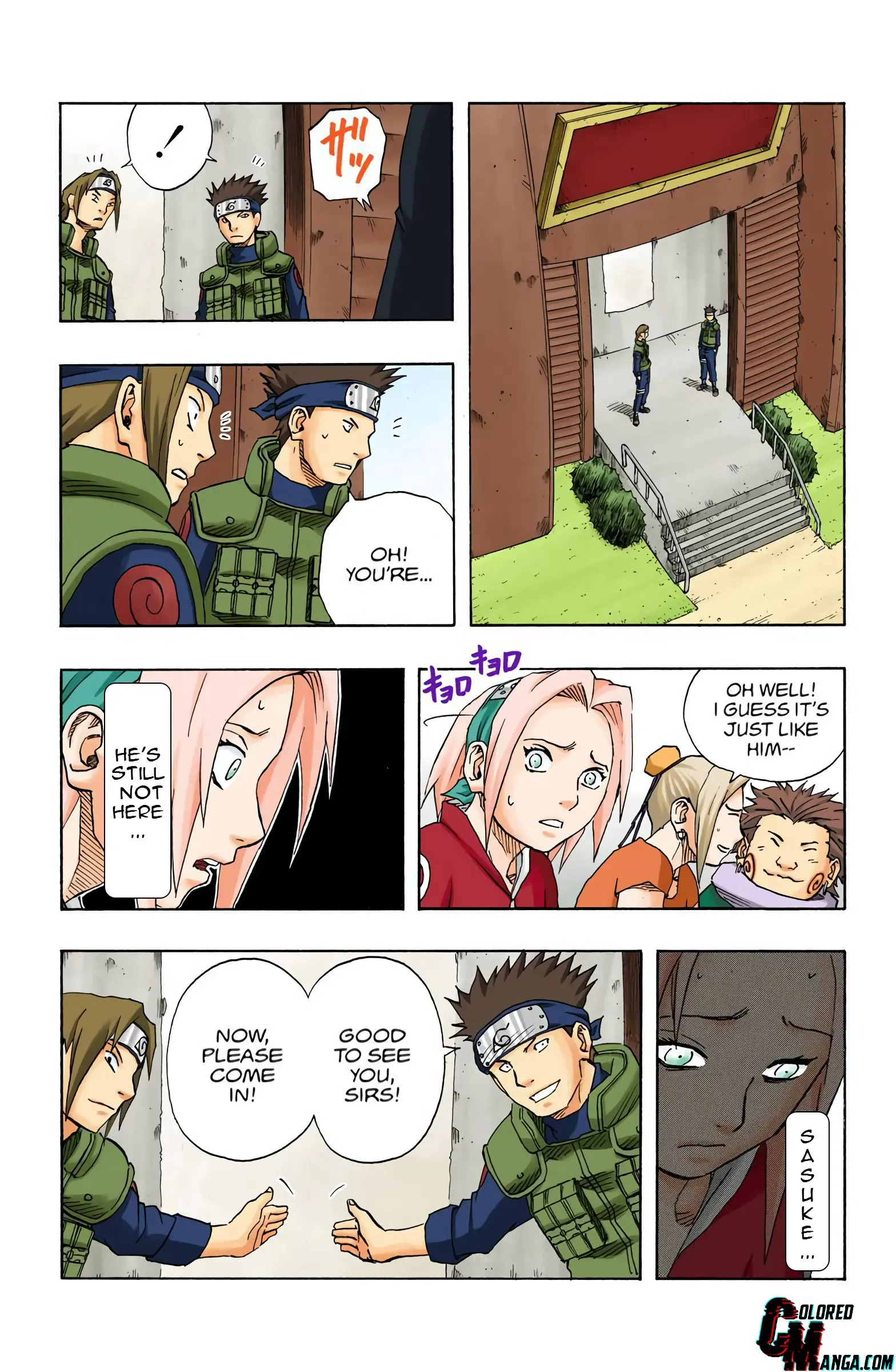 Naruto Colored Manga Online, chapter 109, page 9