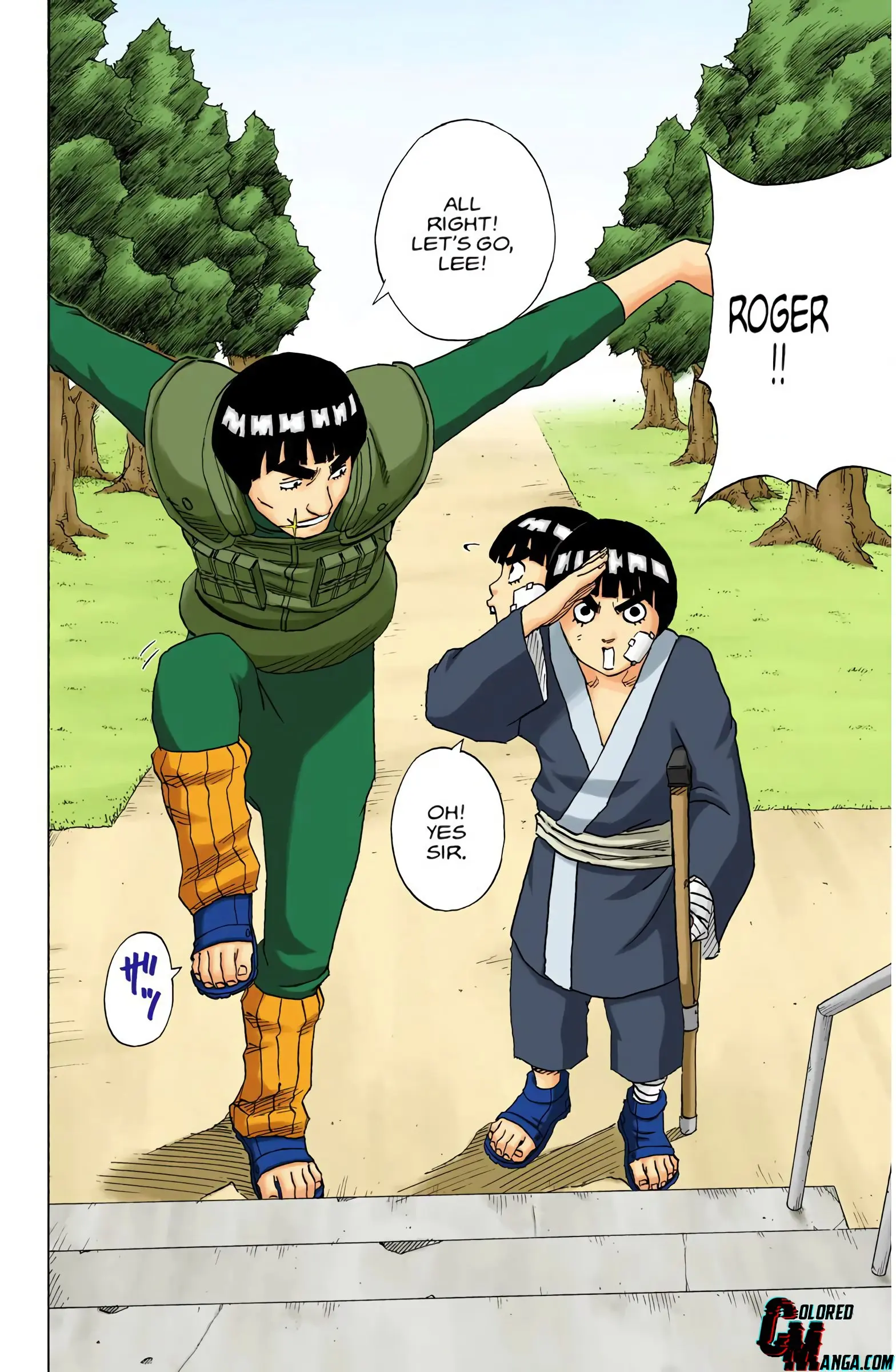 Naruto Colored Manga Online, chapter 109, page 10
