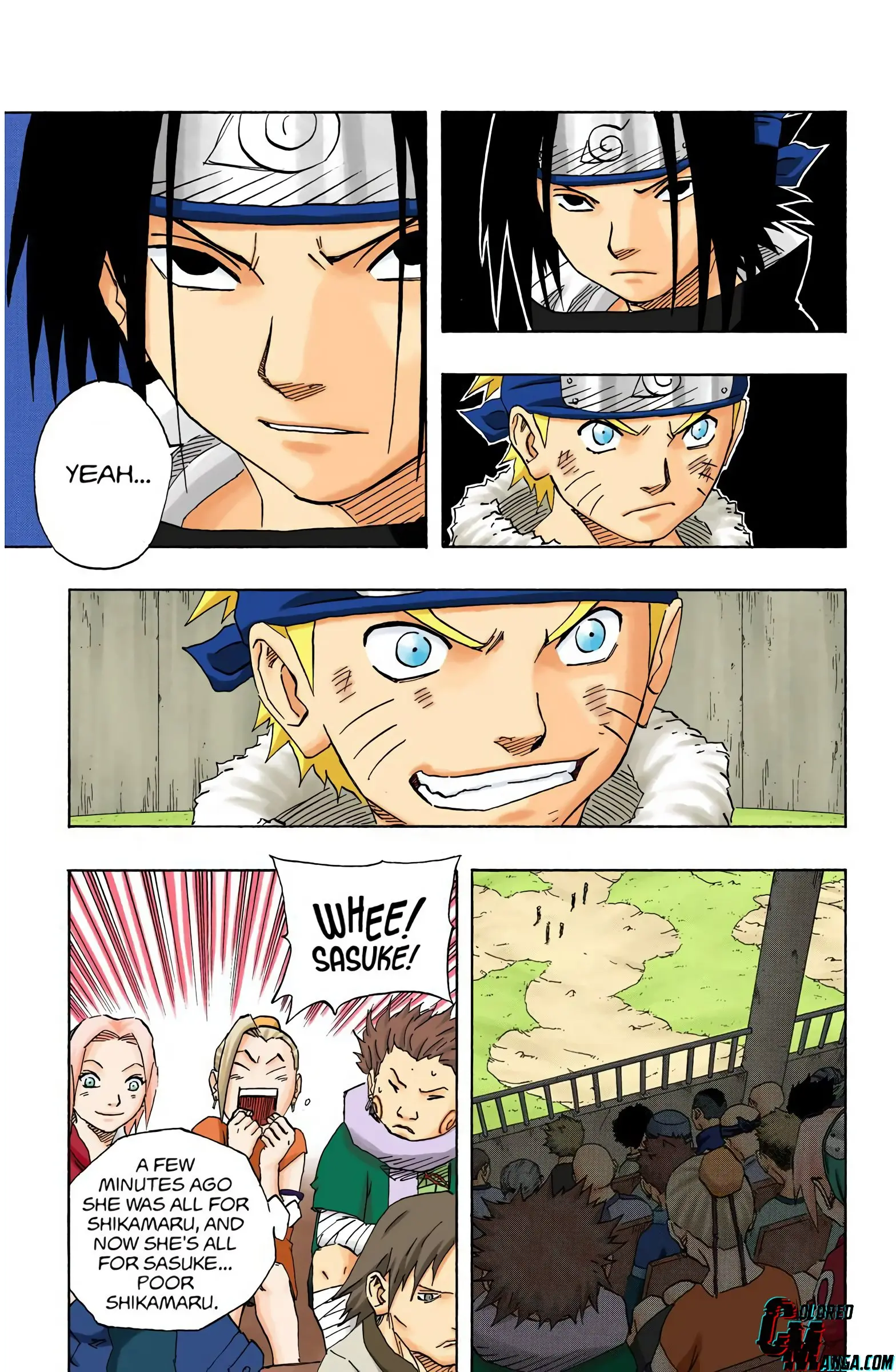 Naruto Colored Manga Online, chapter 110, page 5