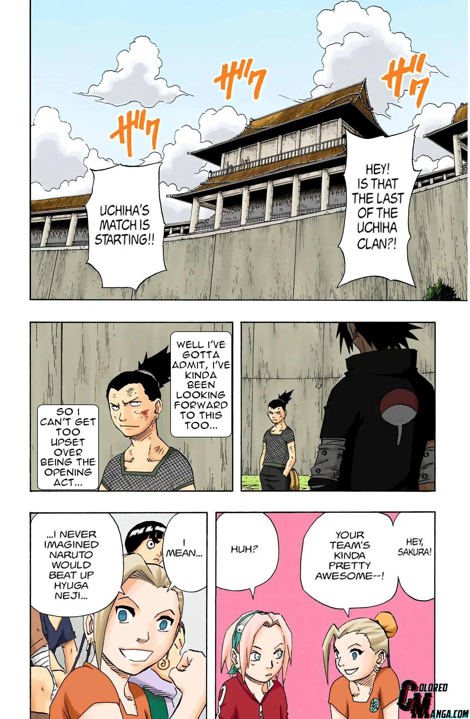 Naruto Colored Manga Online, chapter 110, page 6