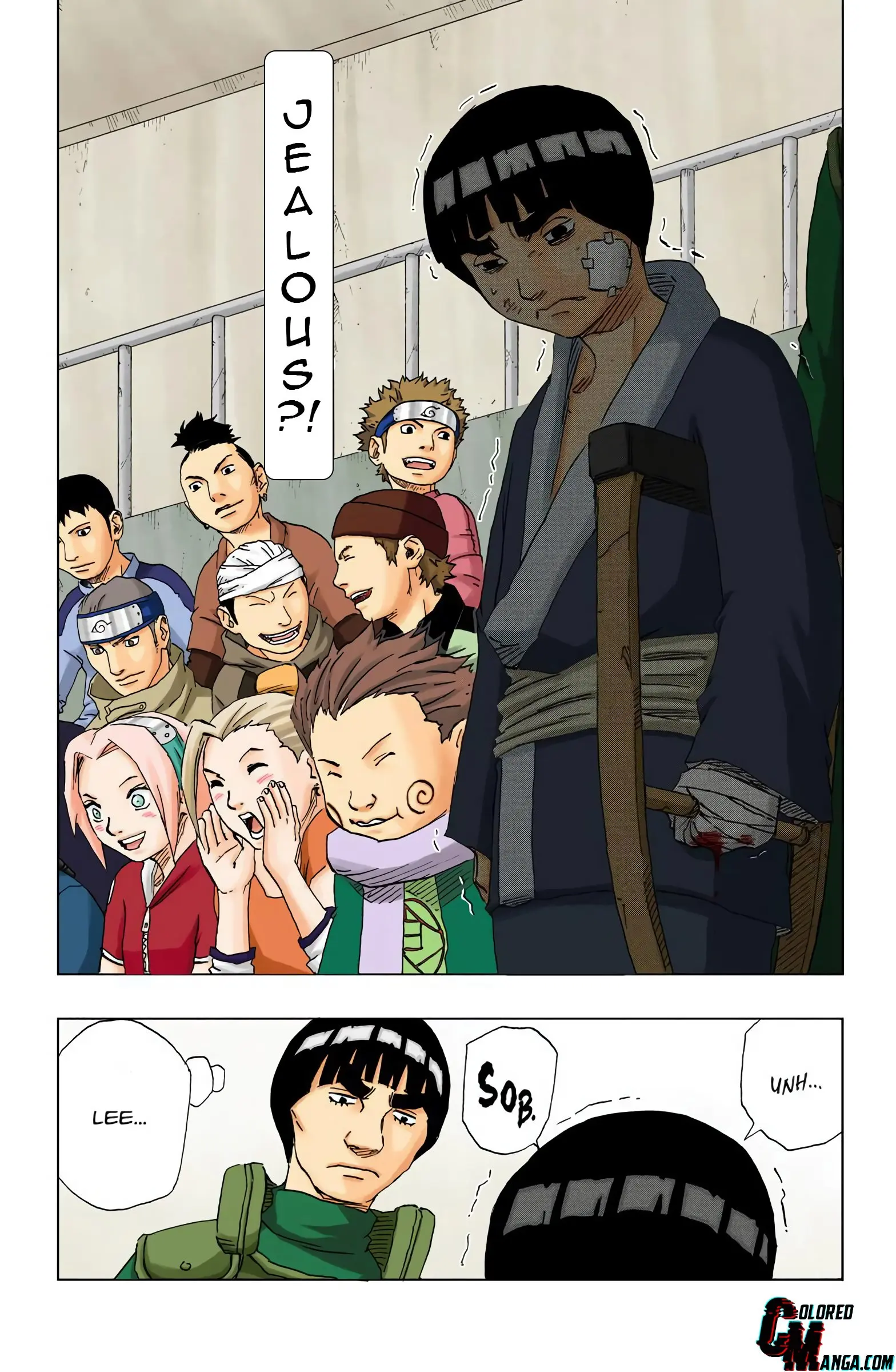 Naruto Colored Manga Online, chapter 110, page 9