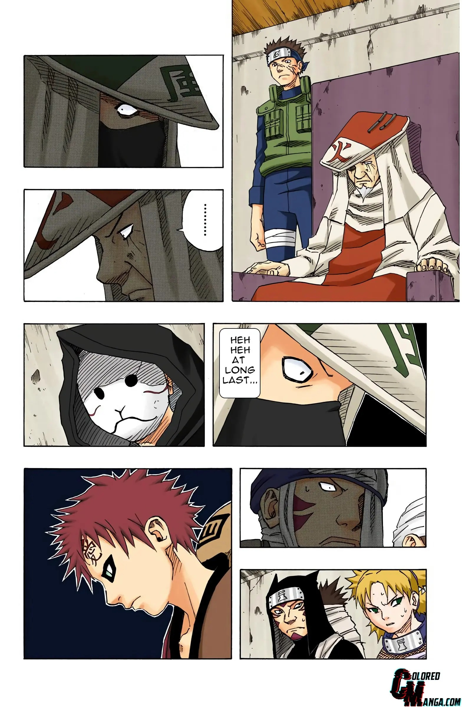 Naruto Colored Manga Online, chapter 110, page 10