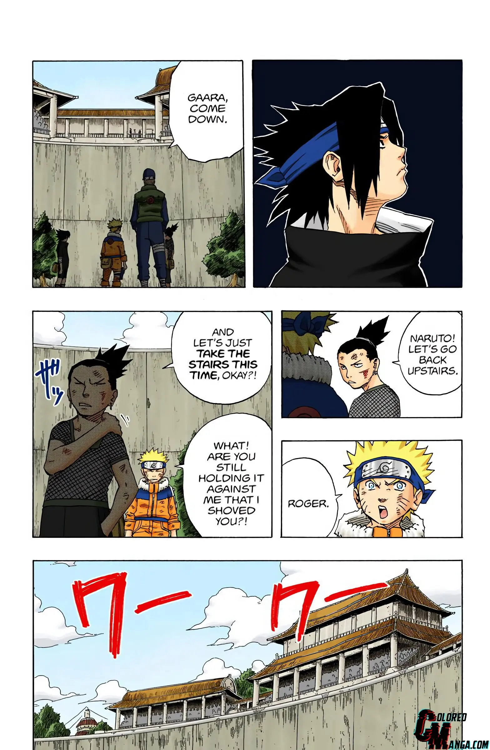 Naruto Colored Manga Online, chapter 110, page 11