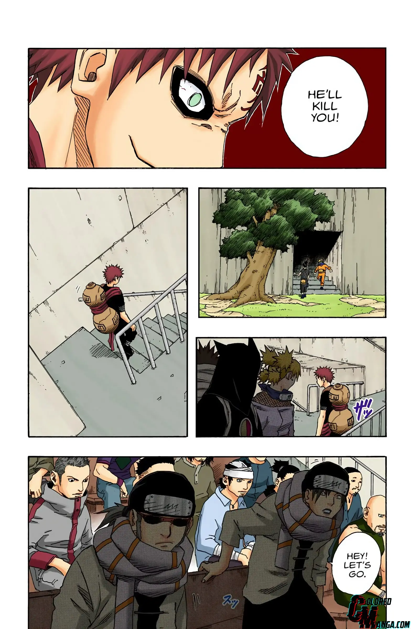 Naruto Colored Manga Online, chapter 110, page 13