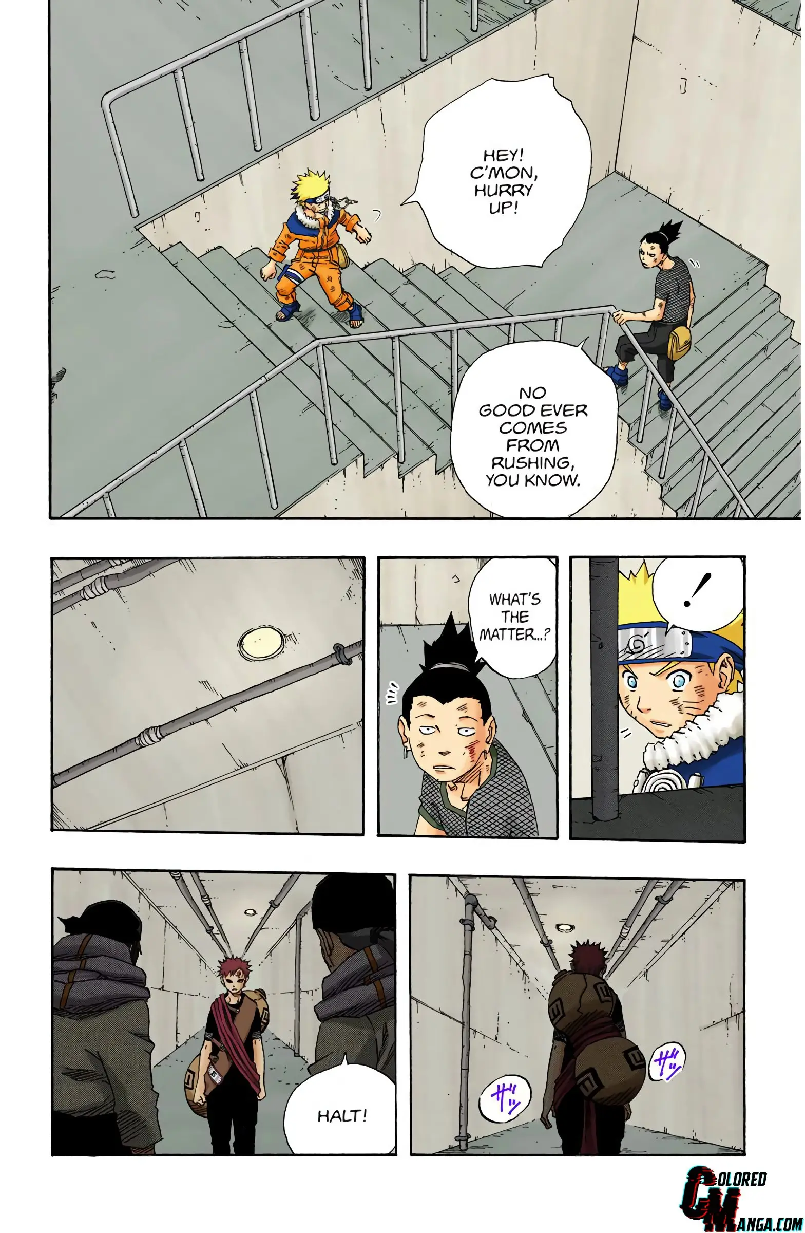 Naruto Colored Manga Online, chapter 110, page 14
