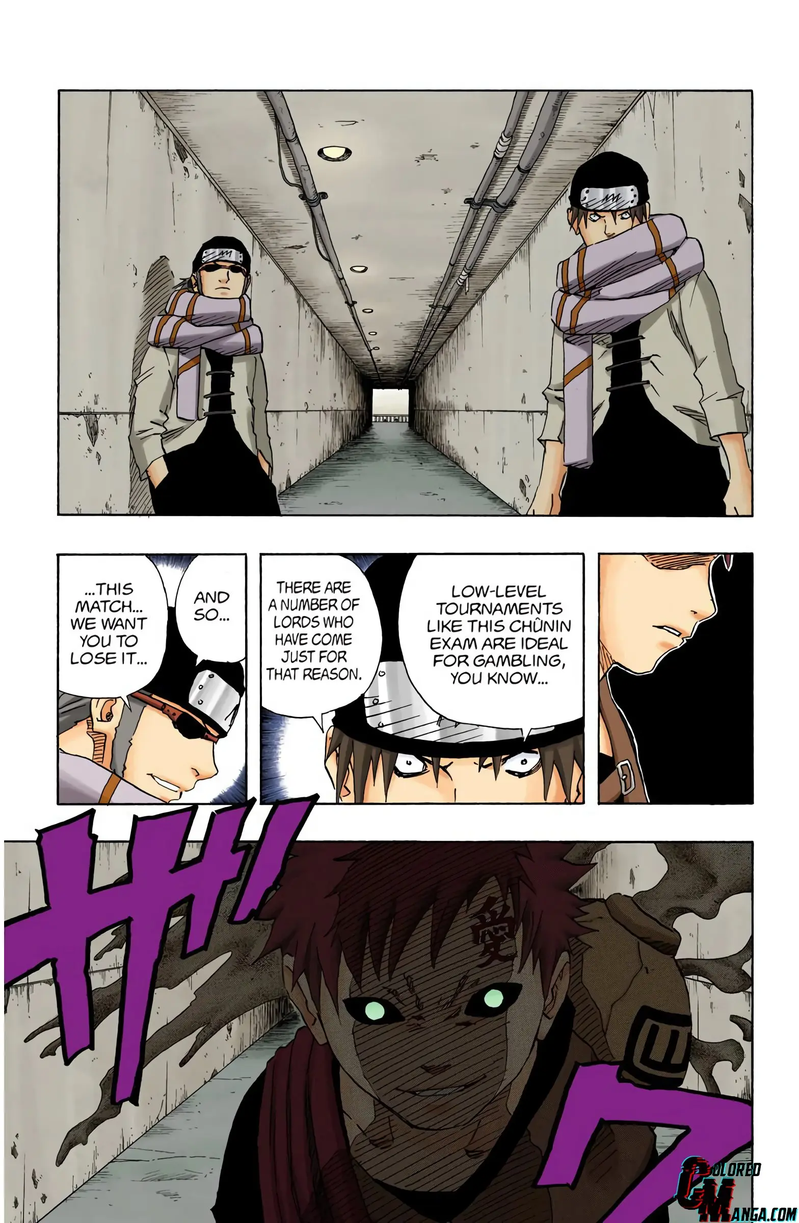 Naruto Colored Manga Online, chapter 110, page 15