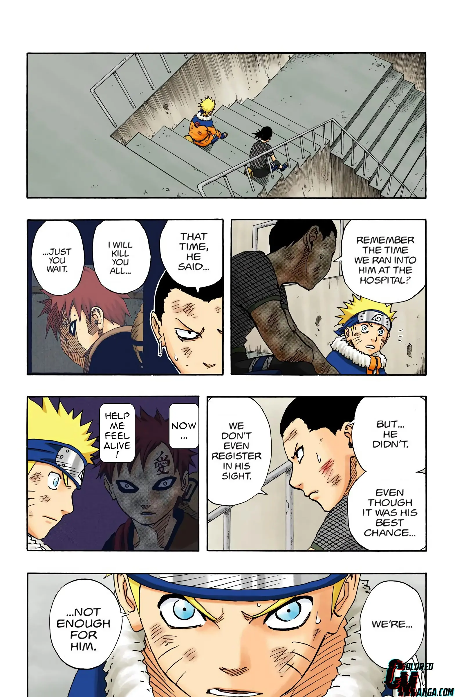 Naruto Colored Manga Online, chapter 111, page 10