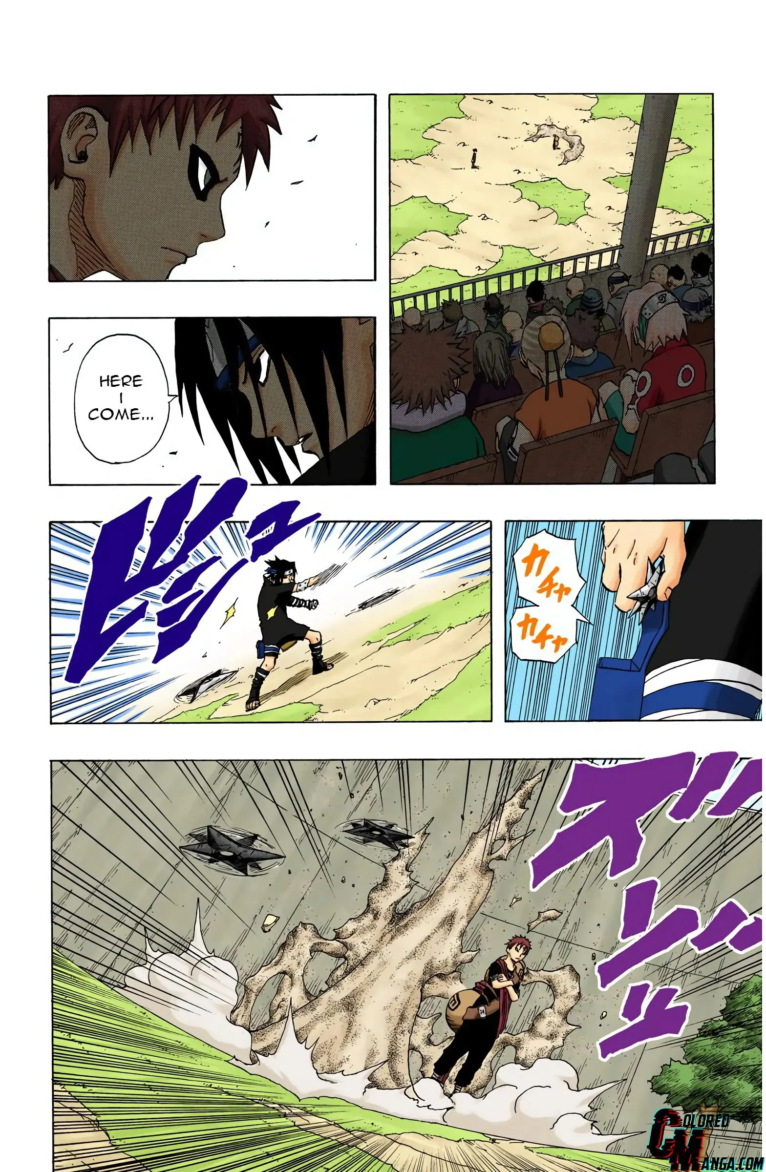 Naruto Colored Manga Online, chapter 111, page 12