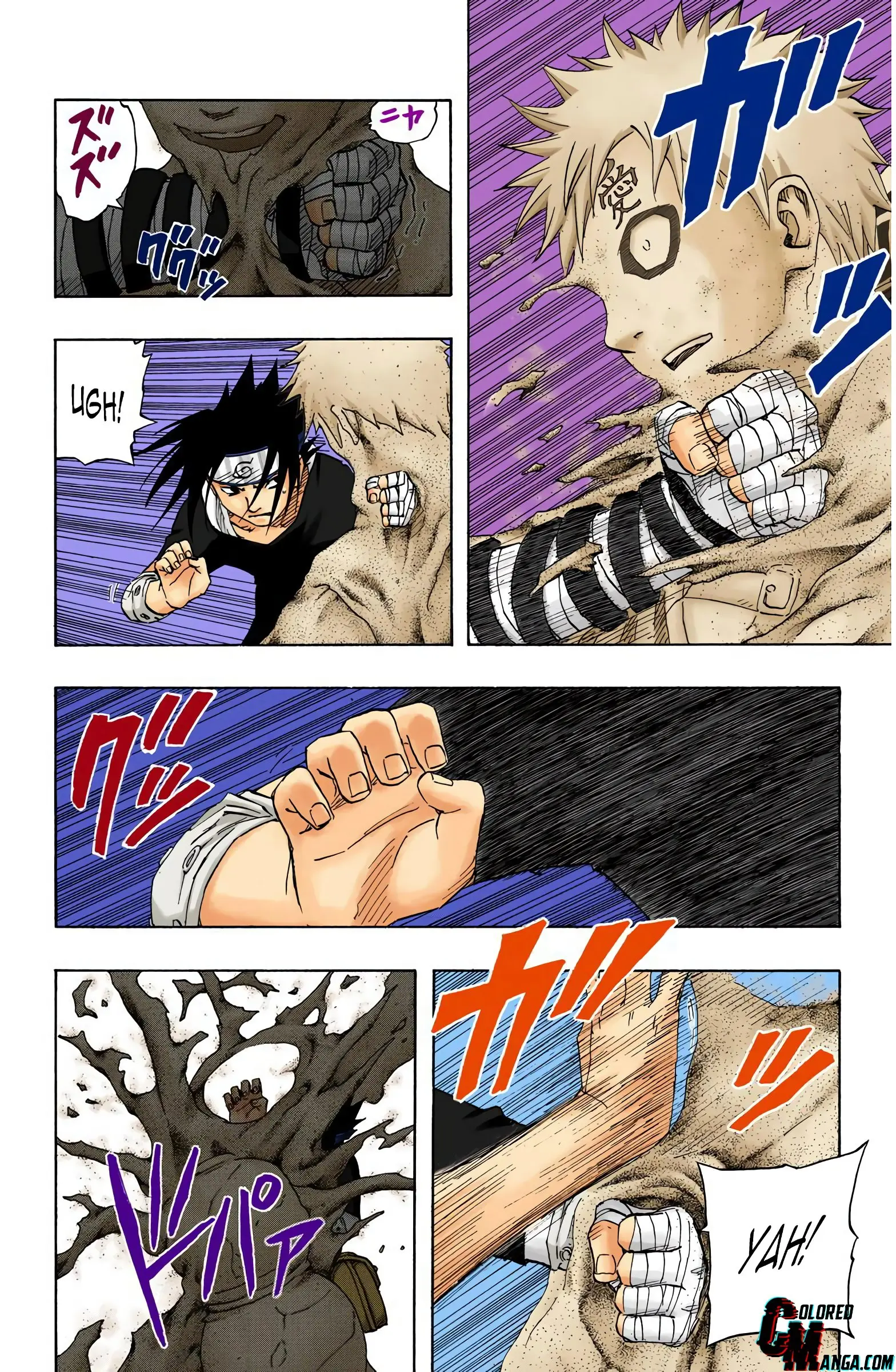 Naruto Colored Manga Online, chapter 111, page 16