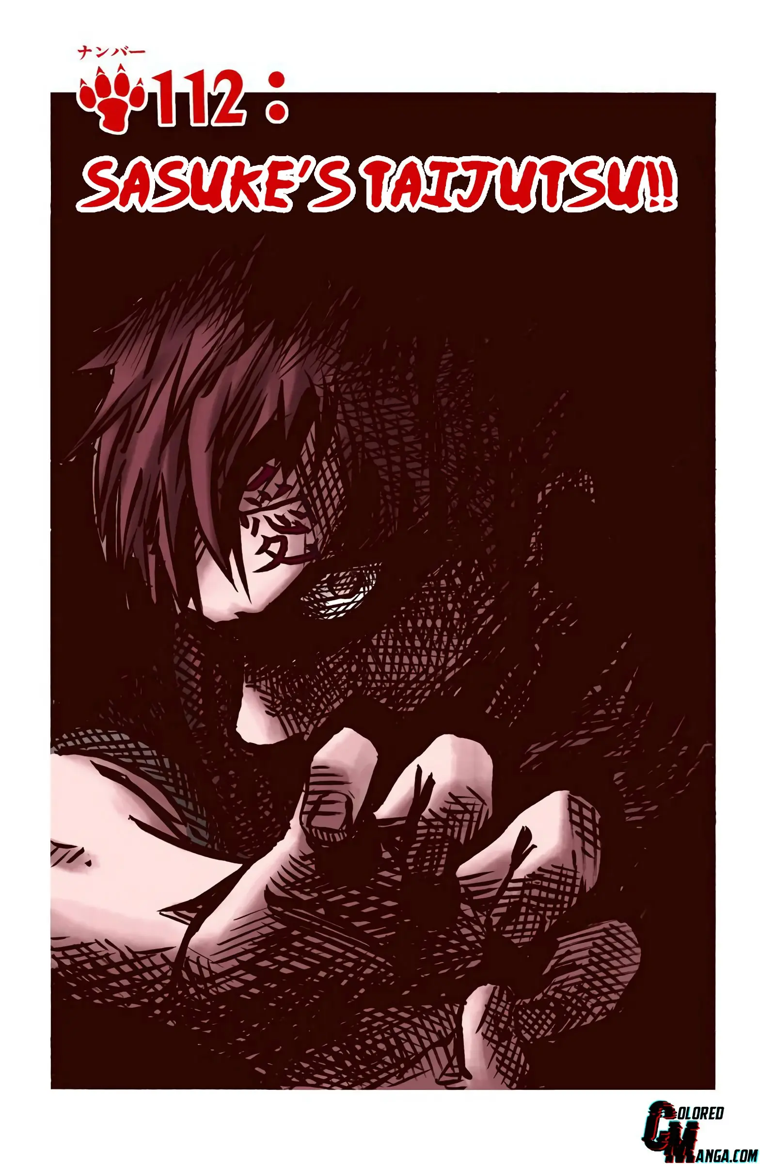 Naruto Colored Manga Online, chapter 112, page 1