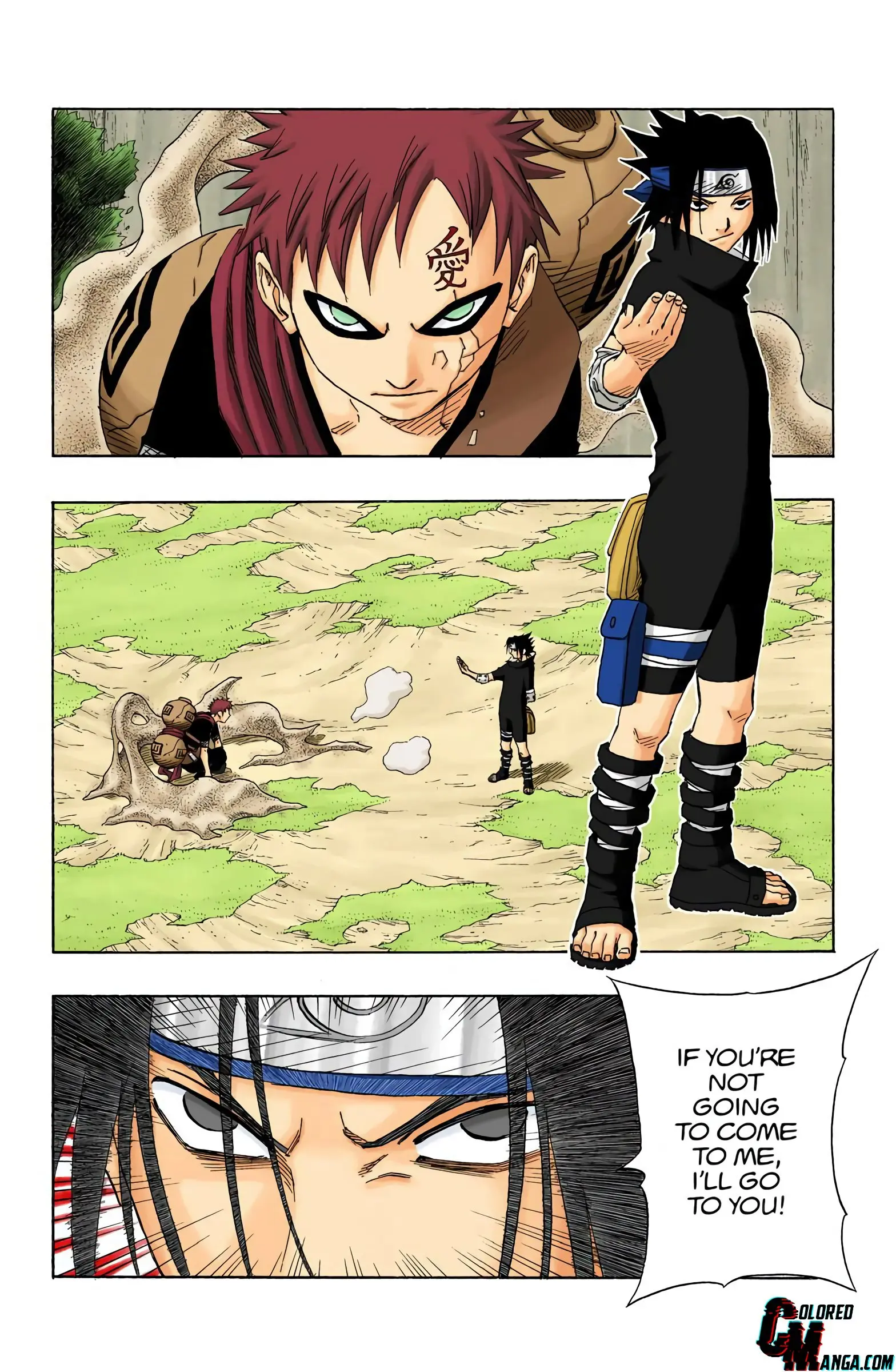 Naruto Colored Manga Online, chapter 112, page 2