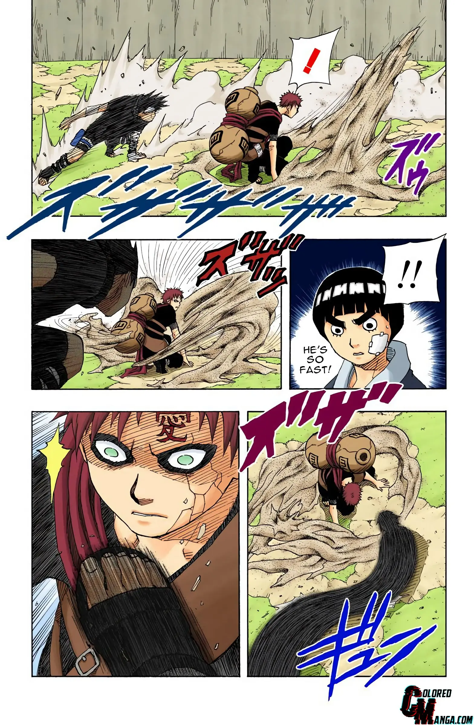 Naruto Colored Manga Online, chapter 112, page 3