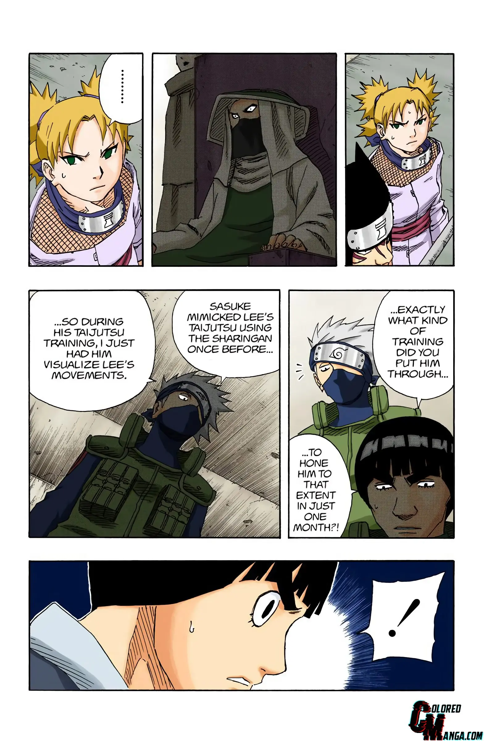 Naruto Colored Manga Online, chapter 112, page 8
